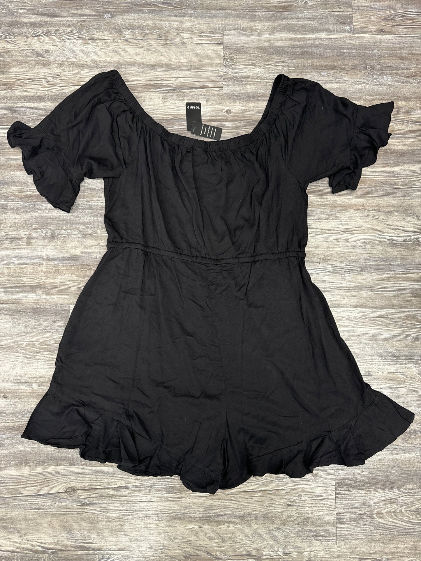 Romper By Torrid In Black, Size: 2x