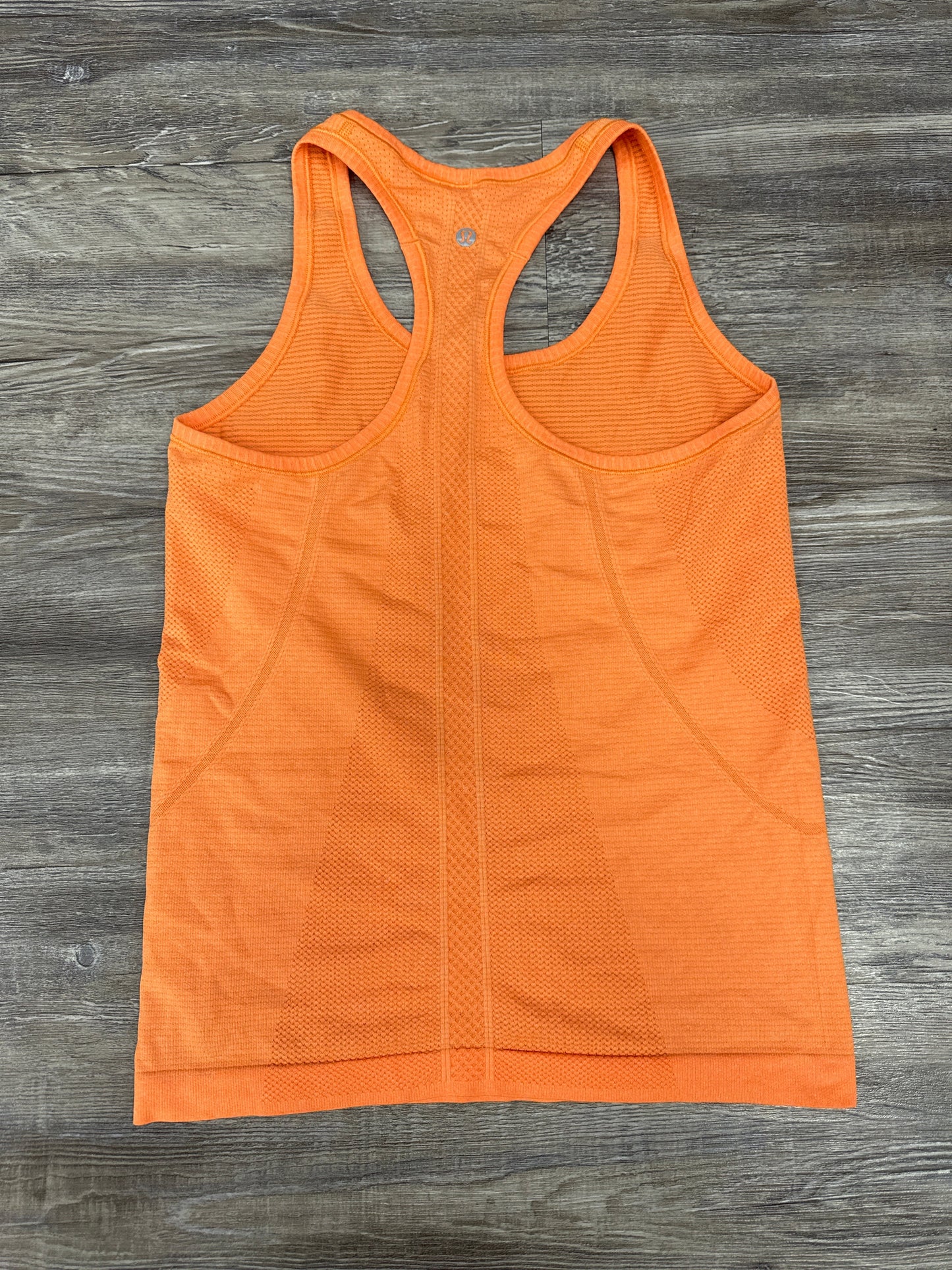 Athletic Tank Top By Lululemon In Orange, Size: 6