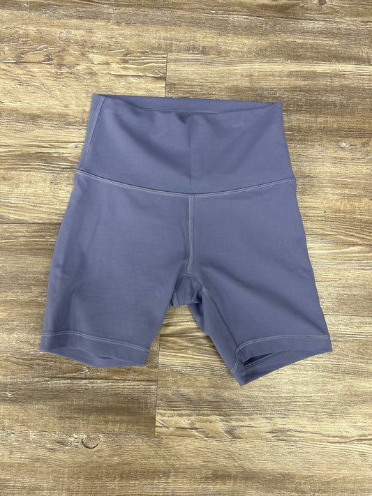 Athletic Shorts By Lululemon In Blue, Size: 4