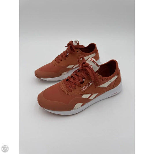 Shoes Athletic By Reebok In Orange, Size: 6.5