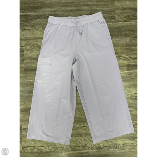 Athletic Capris By Talbots In Purple, Size: M
