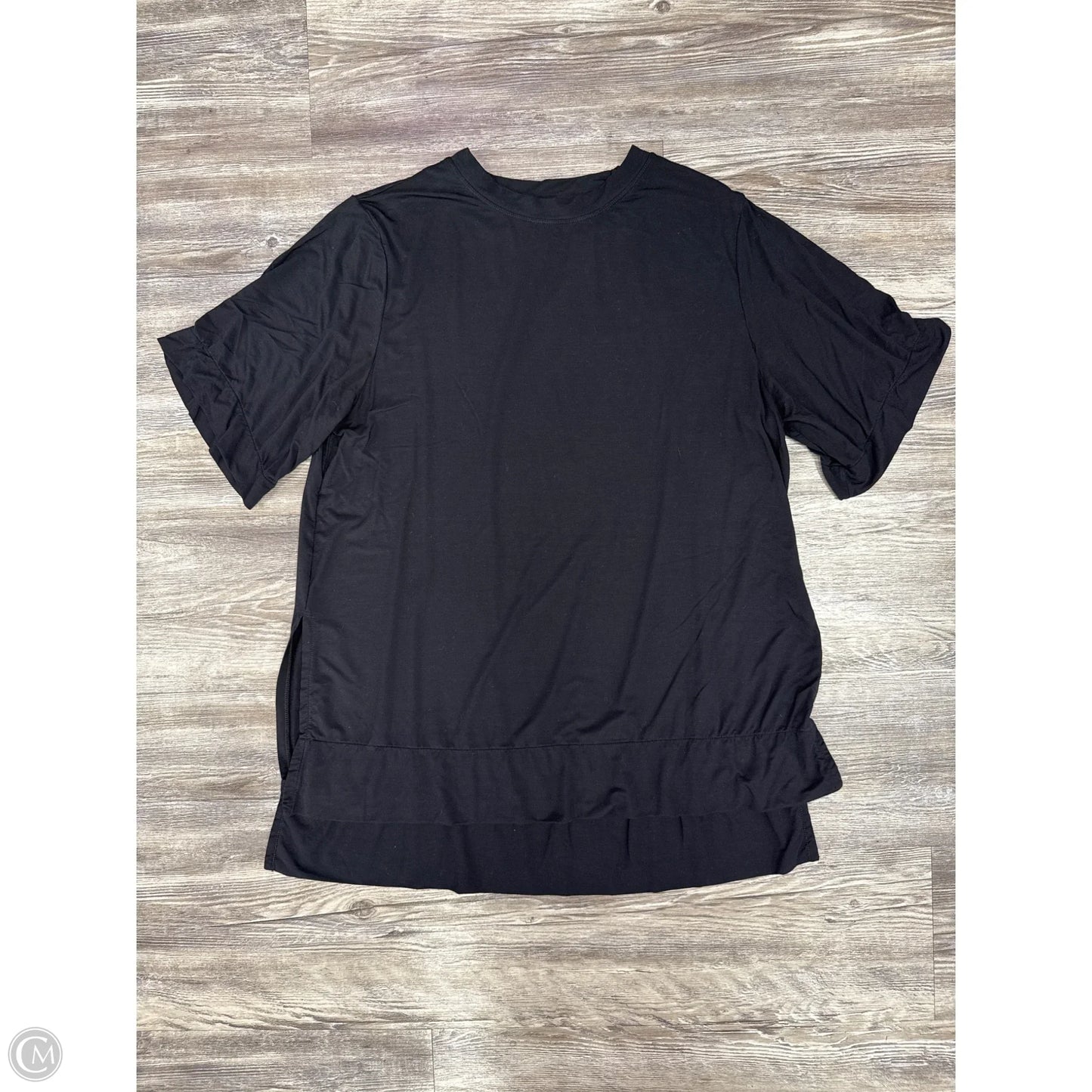 Top Short Sleeve By A Day In Black, Size: M