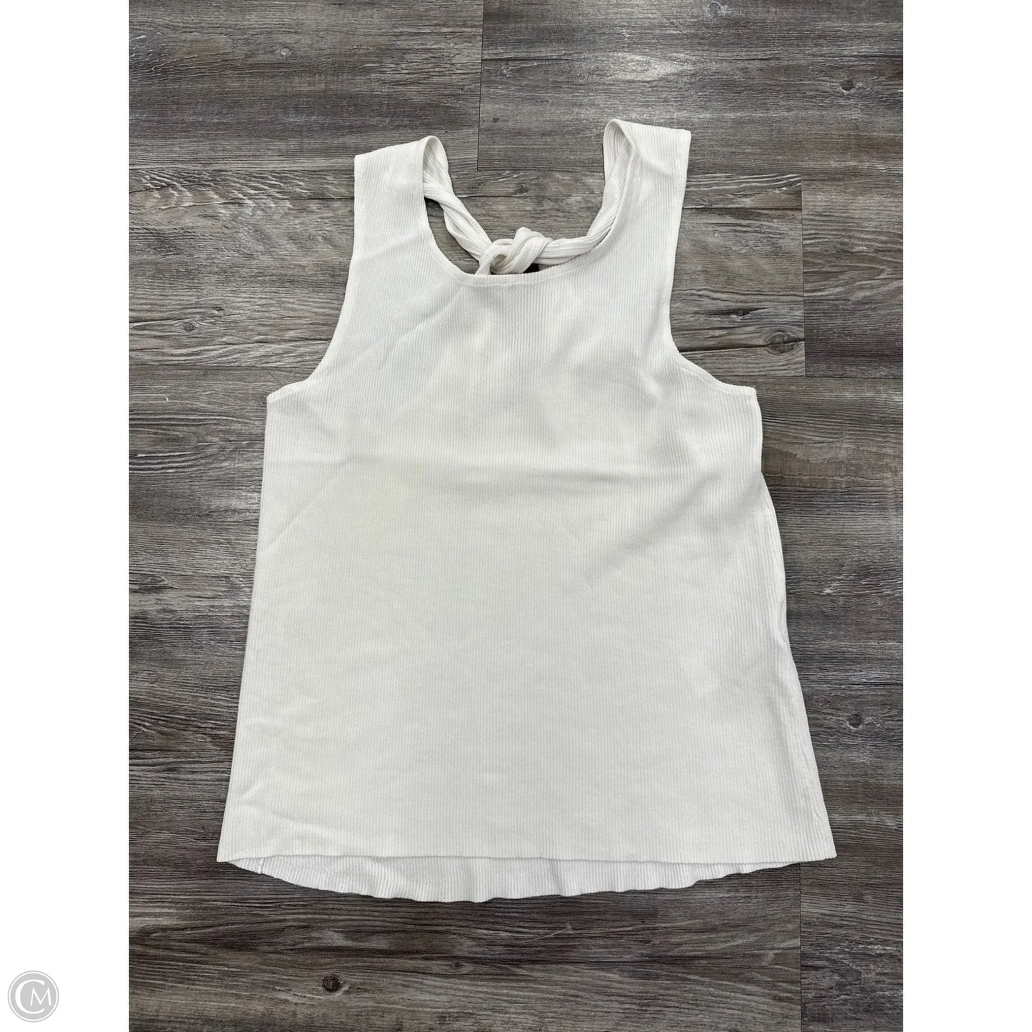 Top Sleeveless By Maje In Cream, Size: M