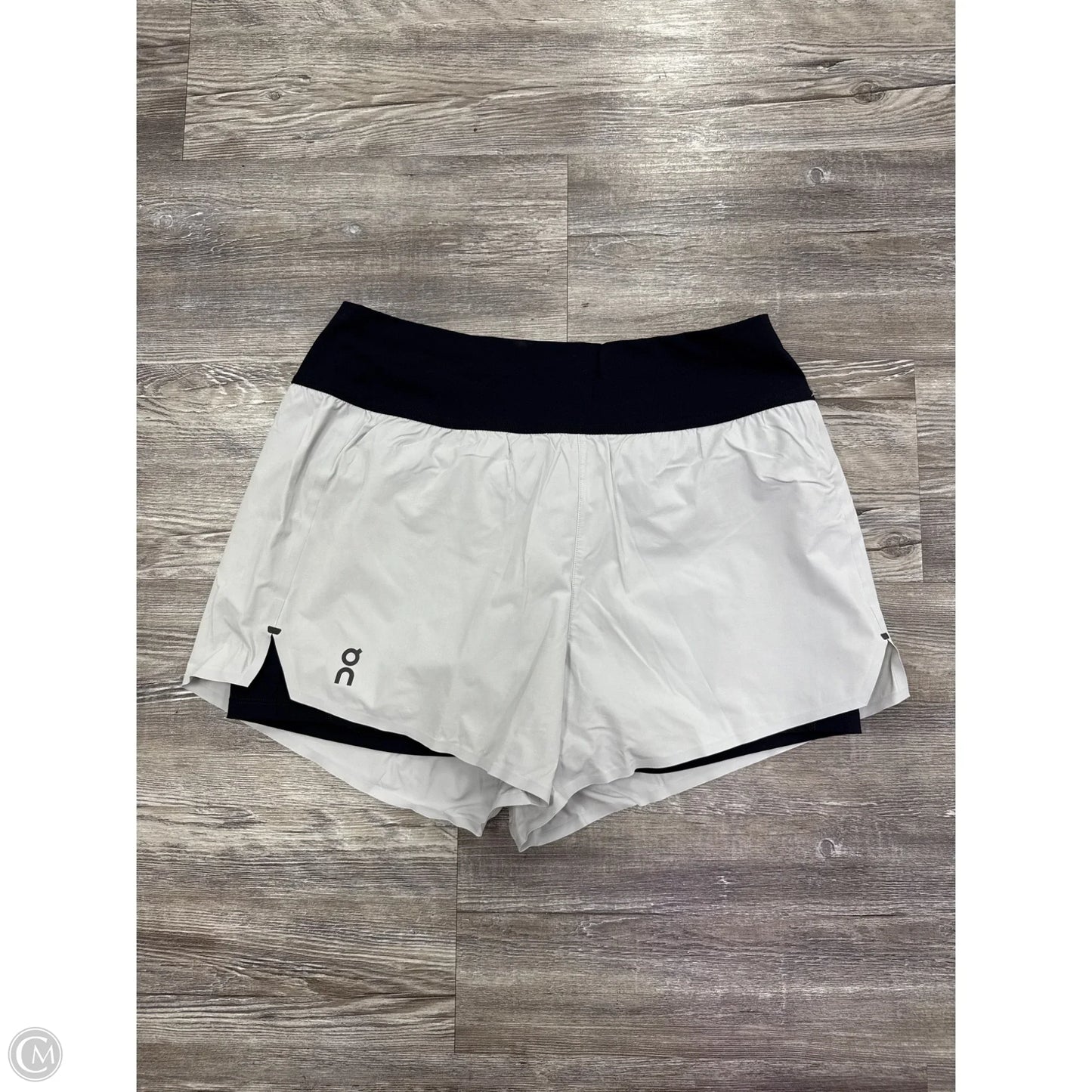 Athletic Shorts By On In Black & Grey, Size: M