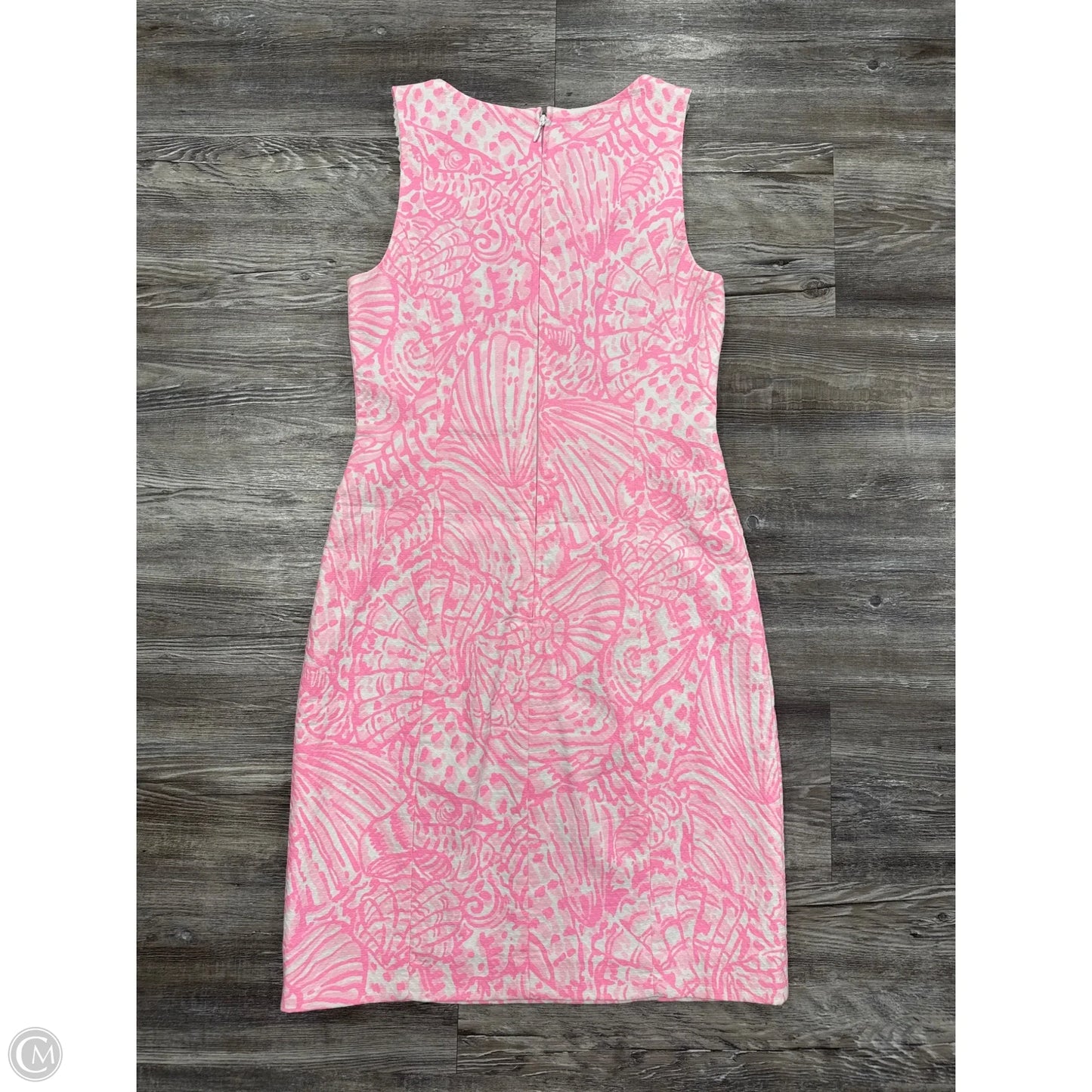 Dress Designer By Lilly Pulitzer In Pink & White, Size: 0
