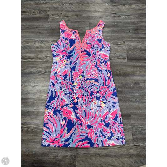 Dress Designer By Lilly Pulitzer In Pink & Purple, Size: 10
