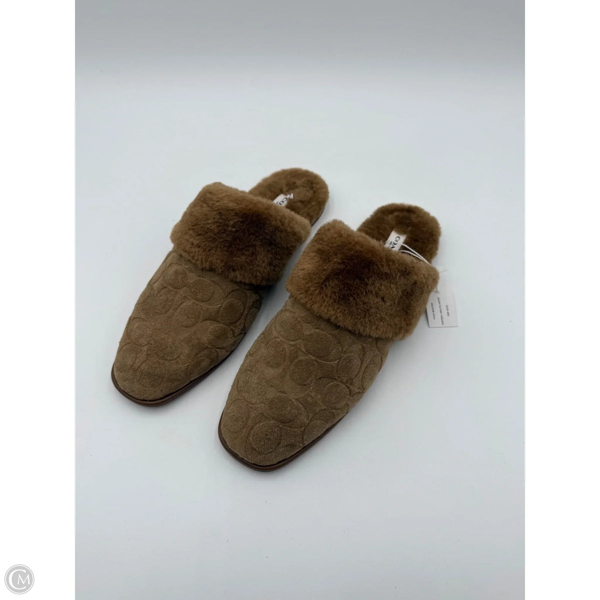 Shoes Designer By Coach In Tan, Size: 10