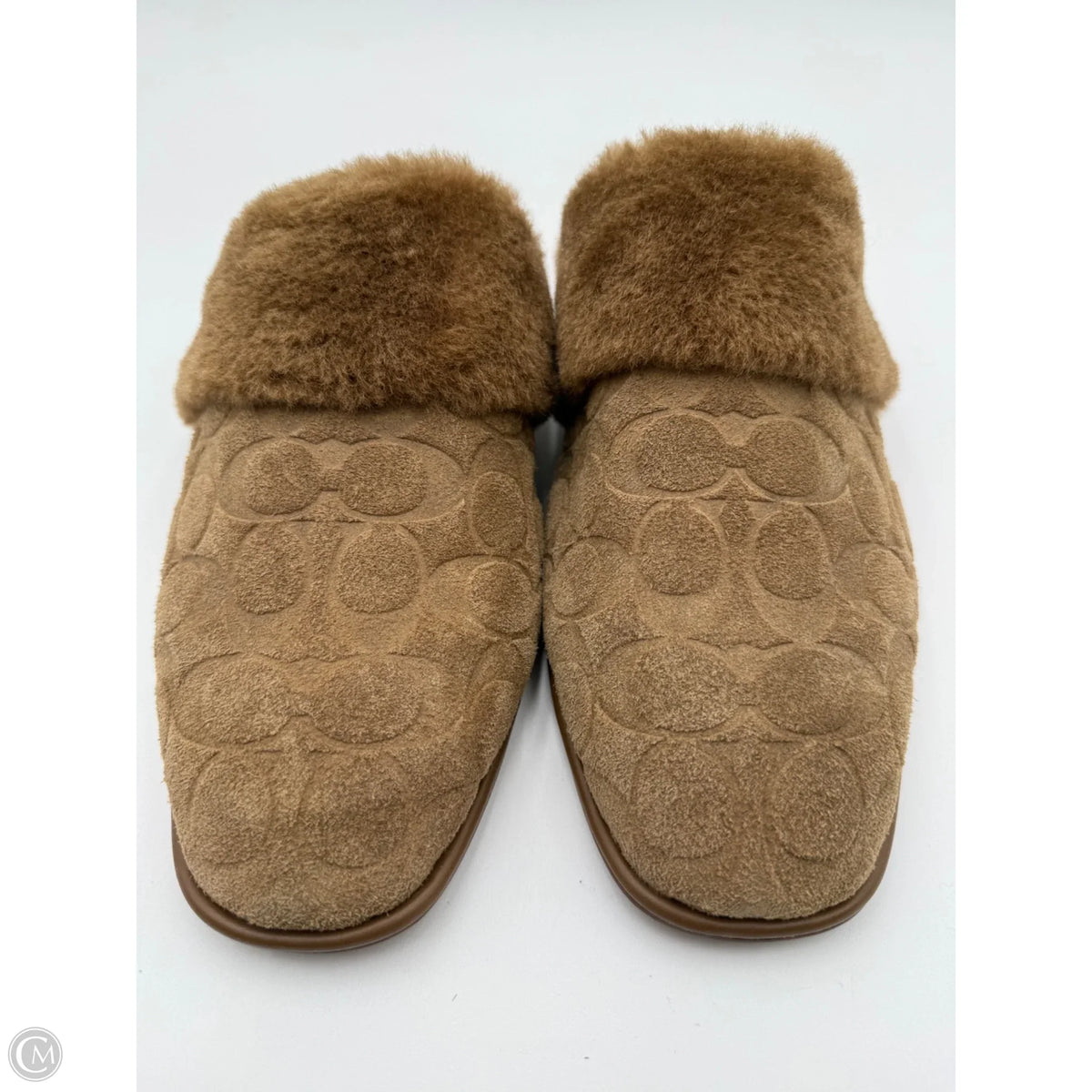 Shoes Designer By Coach In Tan, Size: 10