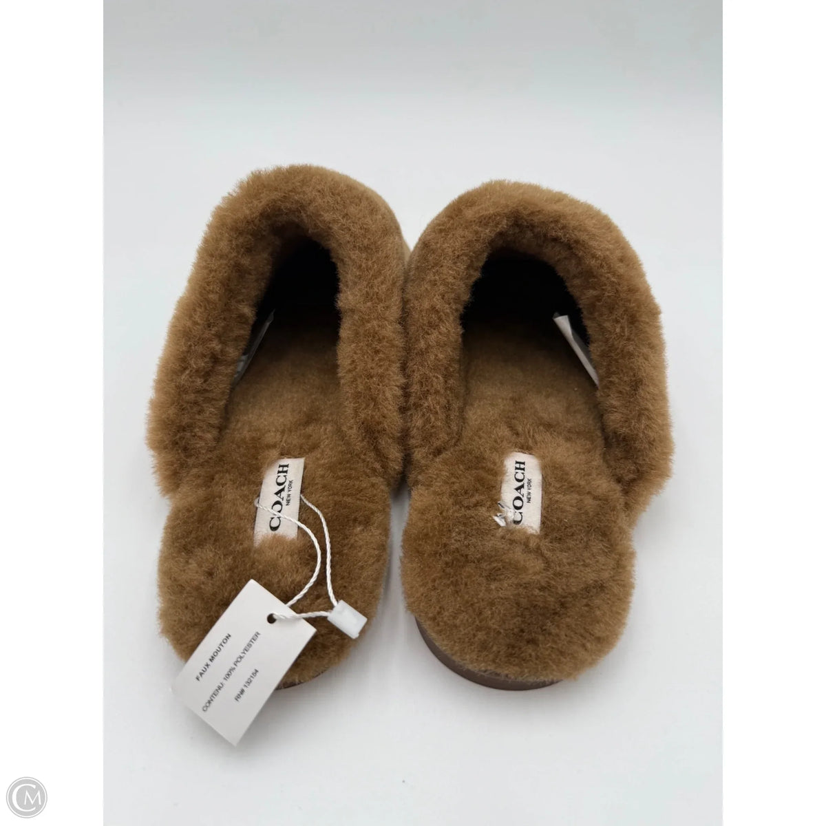 Shoes Designer By Coach In Tan, Size: 10