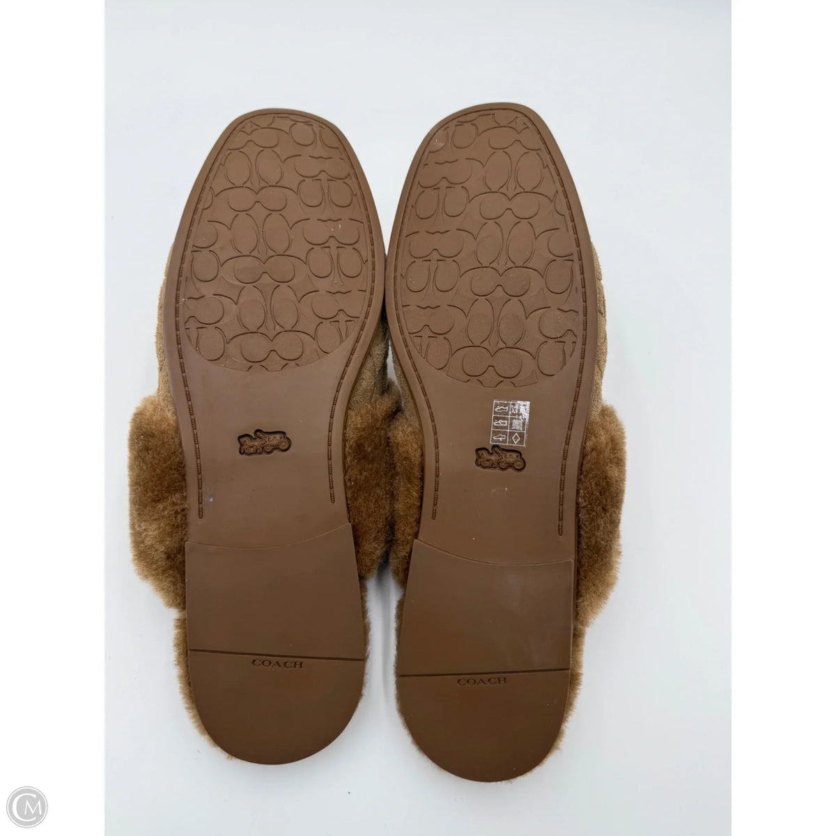 Shoes Designer By Coach In Tan, Size: 10