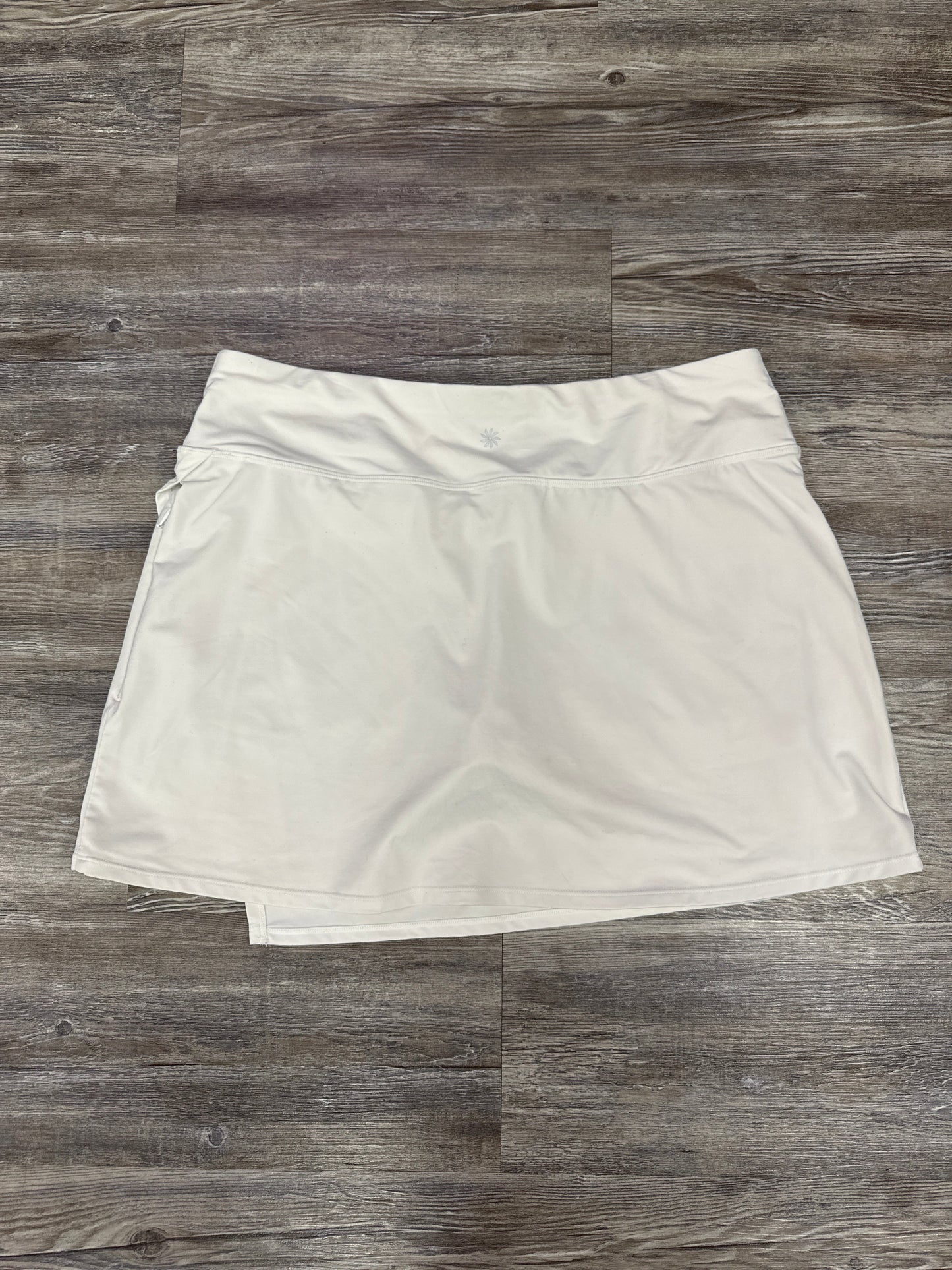 Athletic Skort By Athleta In White, Size: L