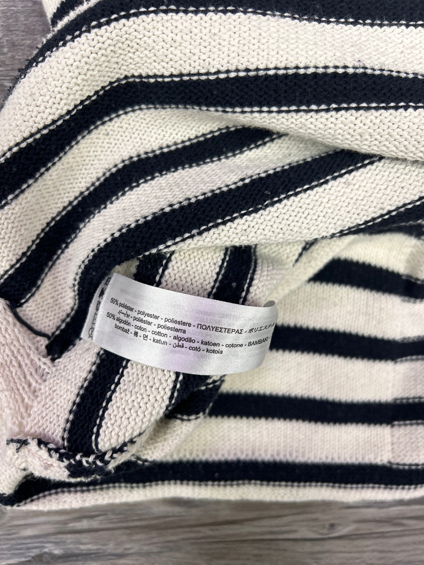 Sweater By Zara In Striped Pattern, Size: M