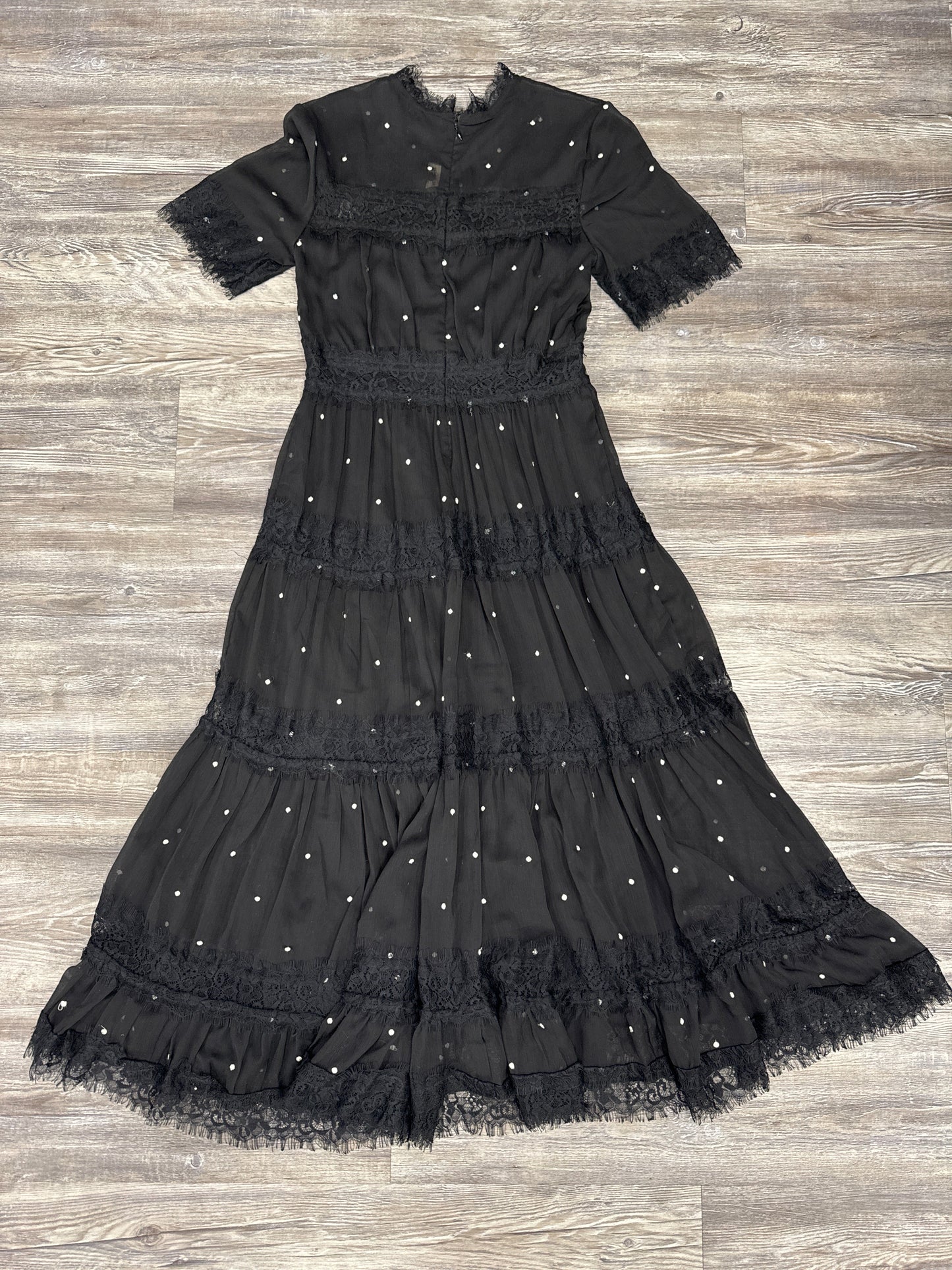 Dress Party Long By Ranna Gill In Polkadot Pattern, Size: 2P