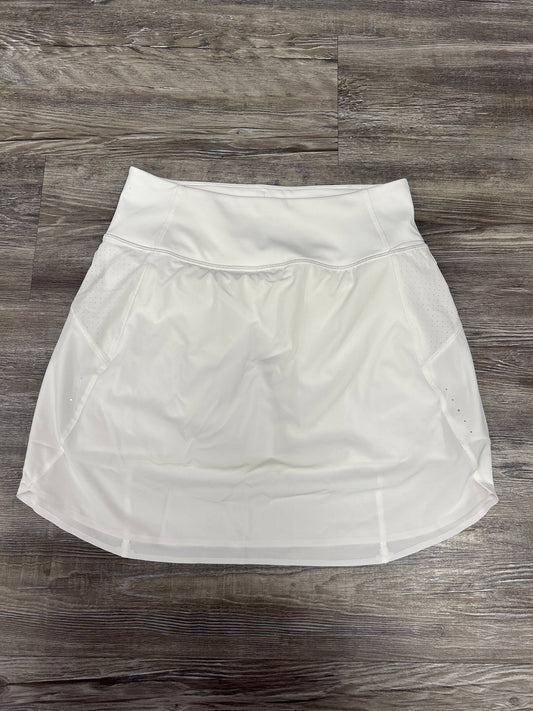 Athletic Skort By Athleta In White, Size: Xs