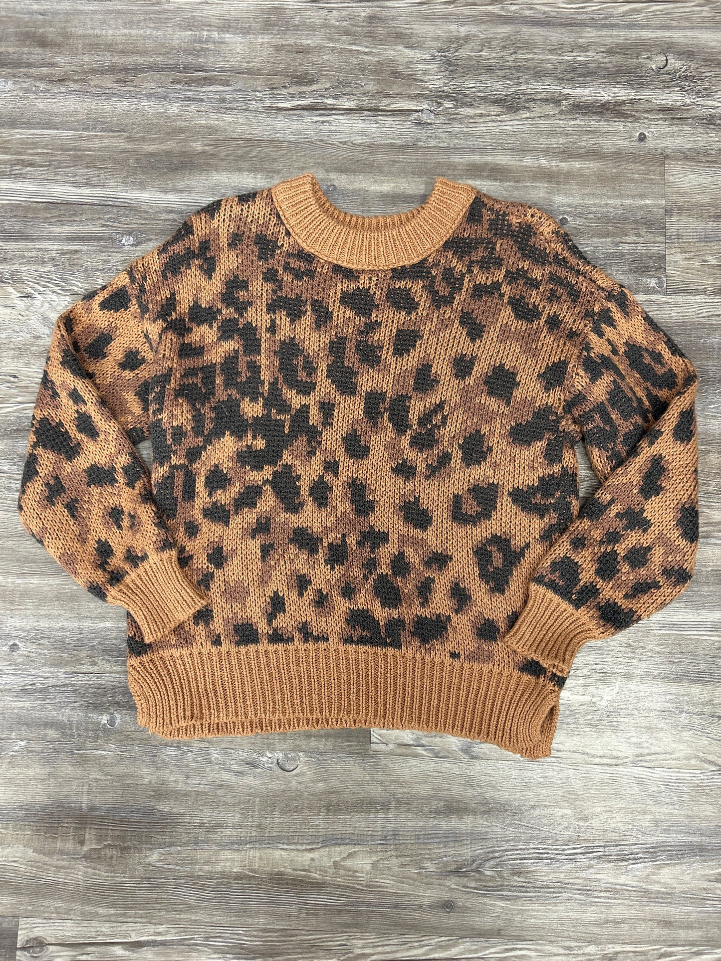 Sweater By Aerie In Animal Print, Size: Xs