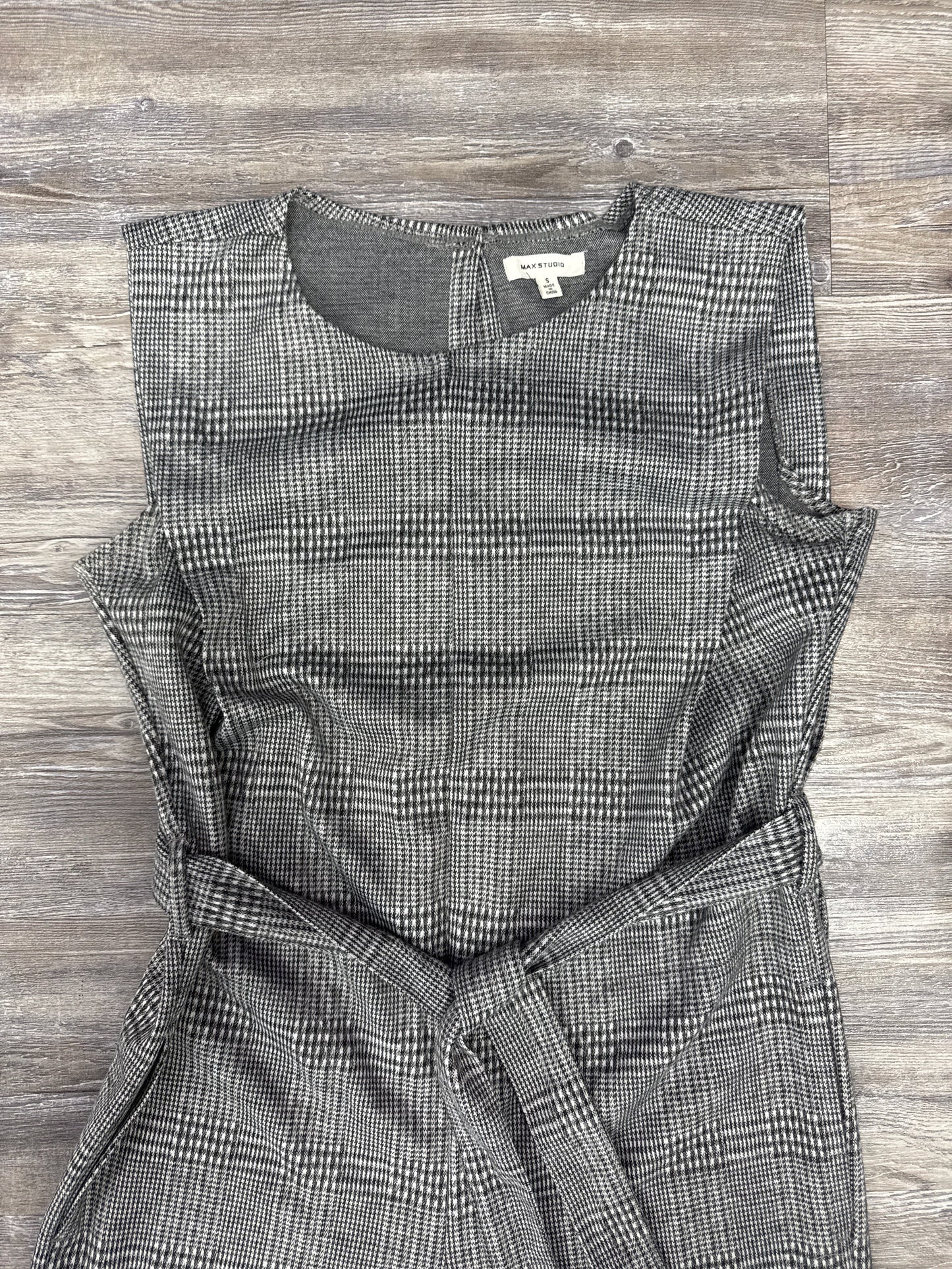 Jumpsuit By Max Studio In Plaid Pattern, Size: S