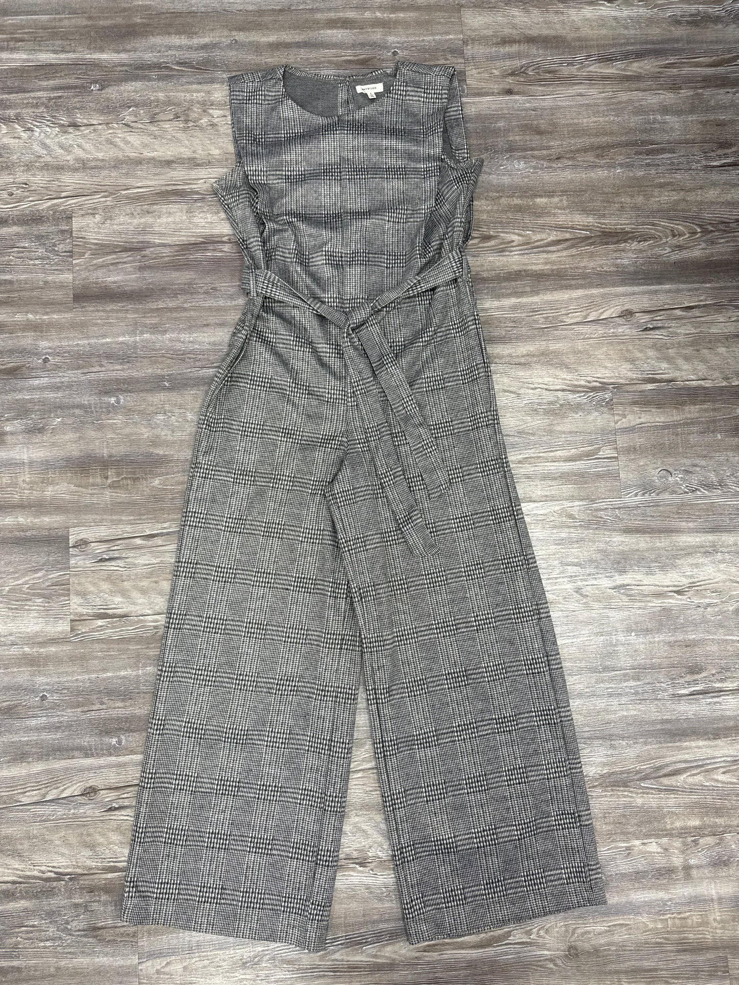 Jumpsuit By Max Studio In Plaid Pattern, Size: S