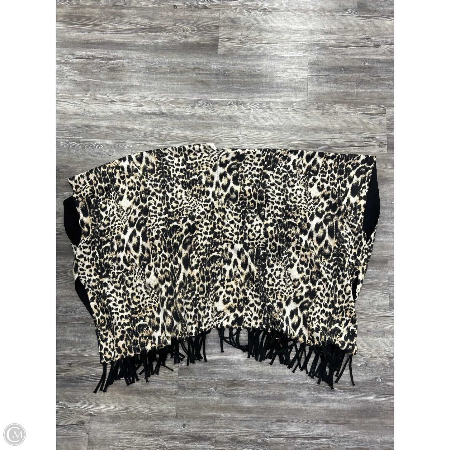 Cardigan By Chicos In Animal Print, Size: Xl