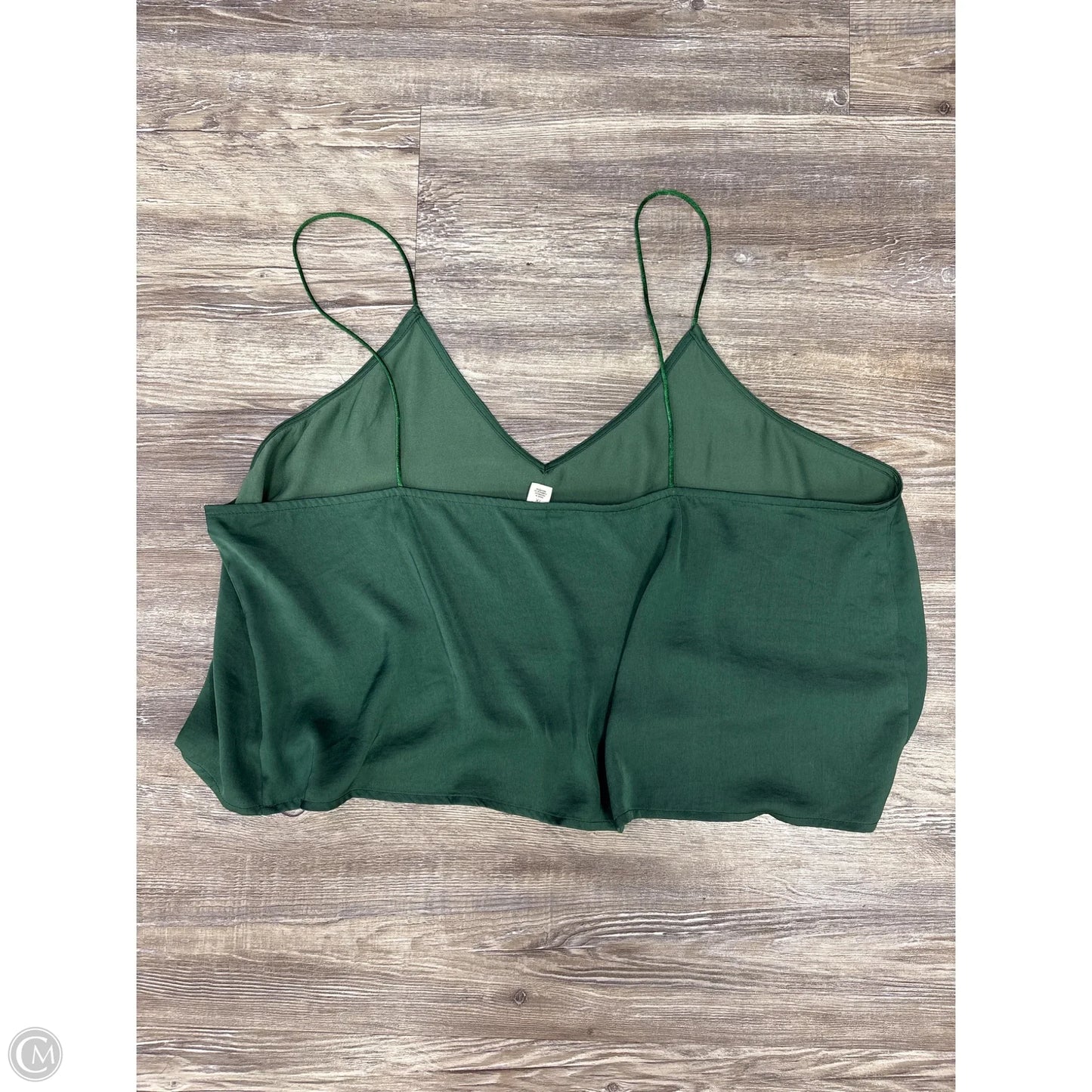 Top Sleeveless Basic By Bp In Green, Size: 1x