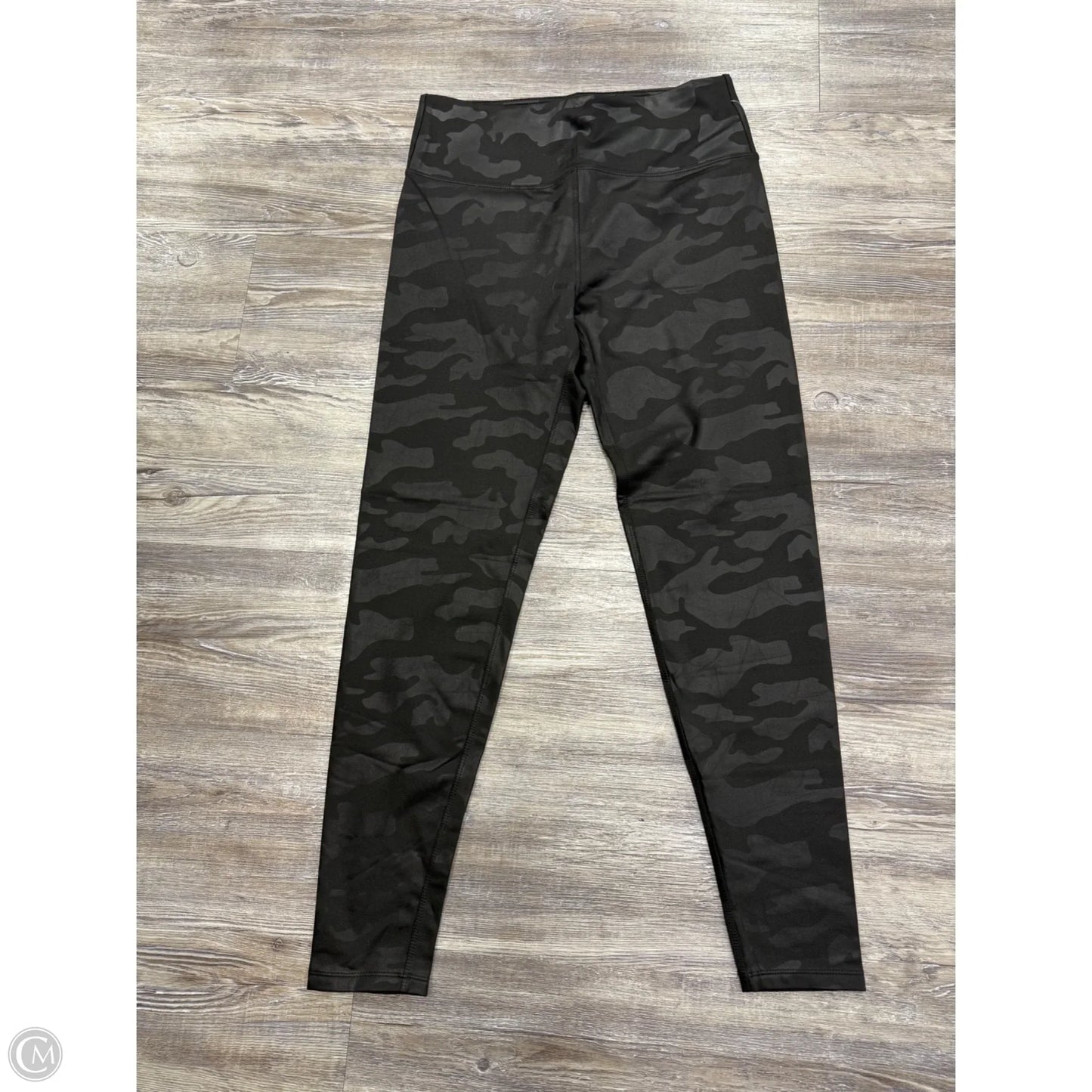 Athletic Leggings By Kyodan In Camouflage Print, Size: M