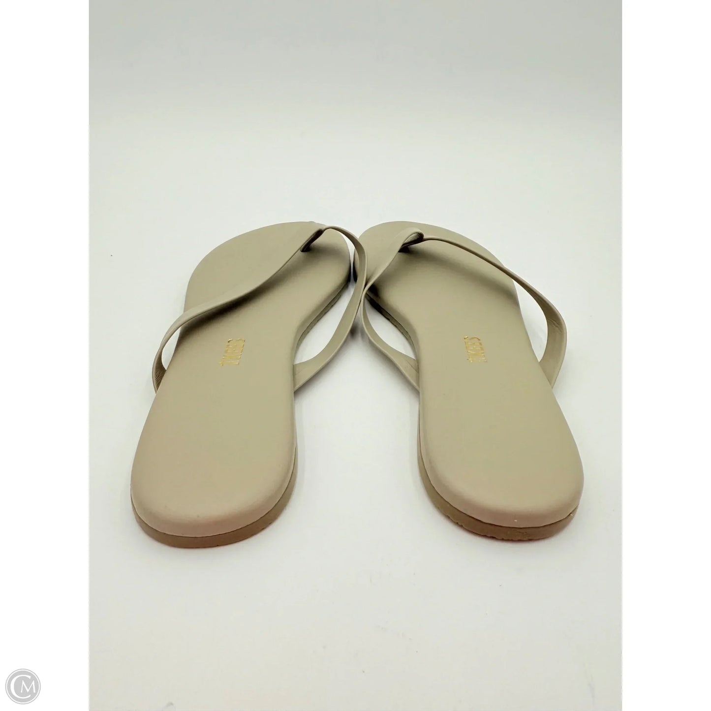 Sandals Flip Flops By TKEES In Grey, Size: 8