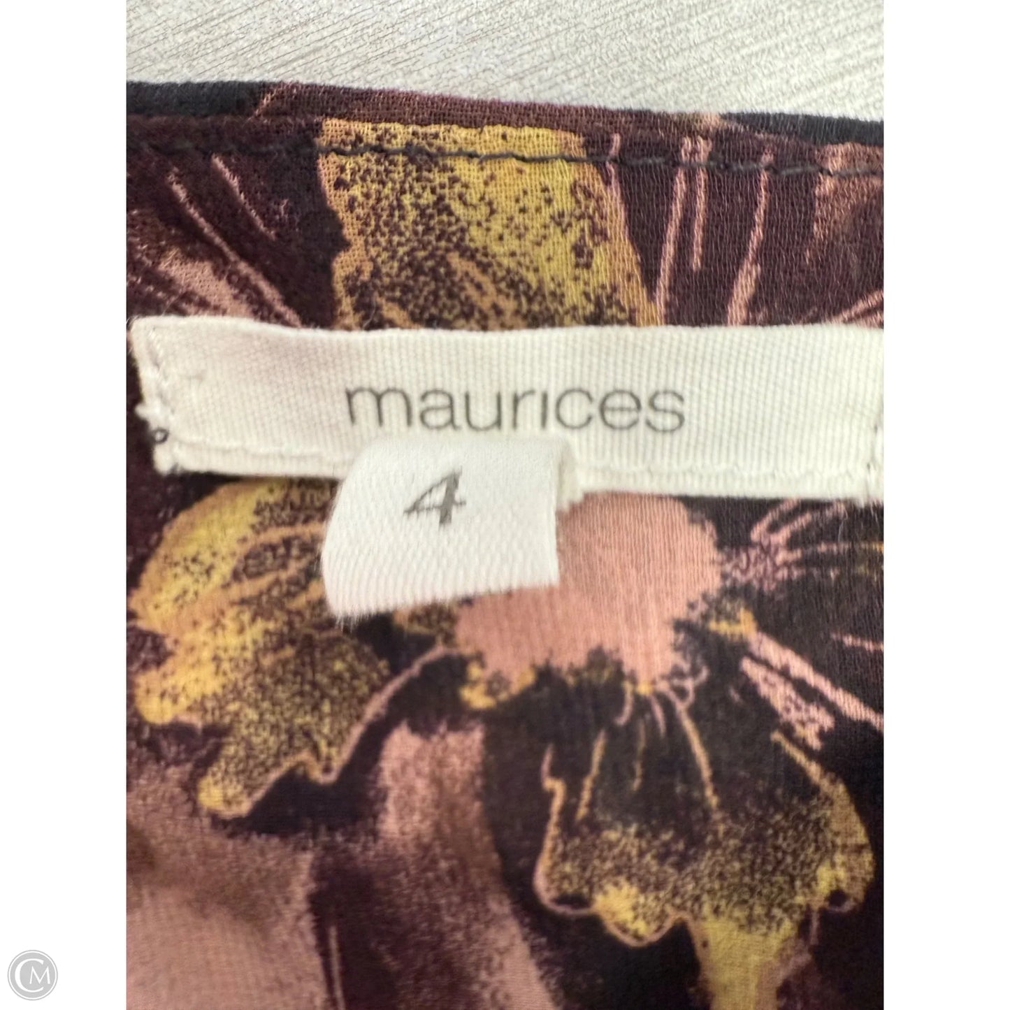 Dress Casual Short By Maurices In Black, Size: 4x