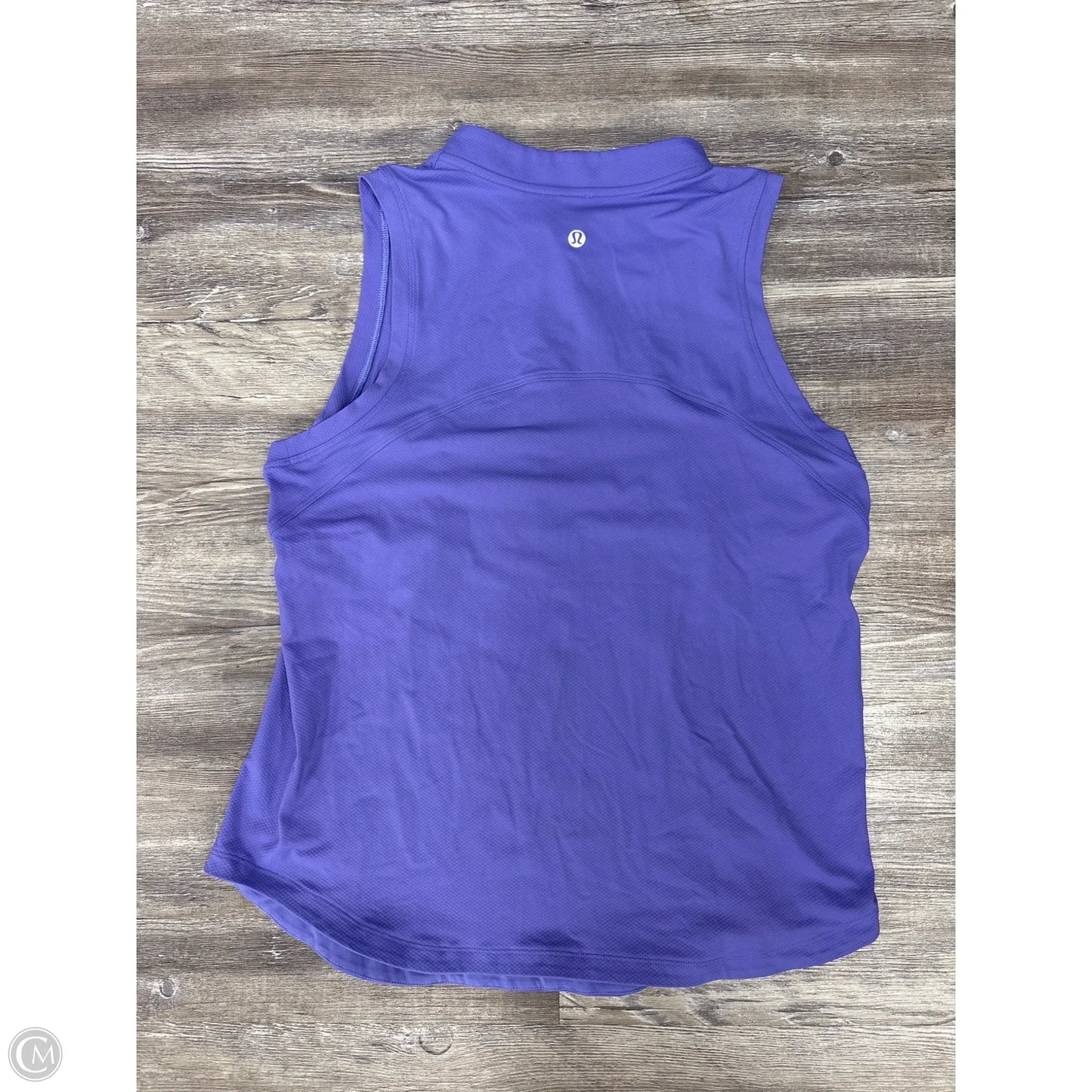 Athletic Tank Top By Lululemon In Purple, Size: M