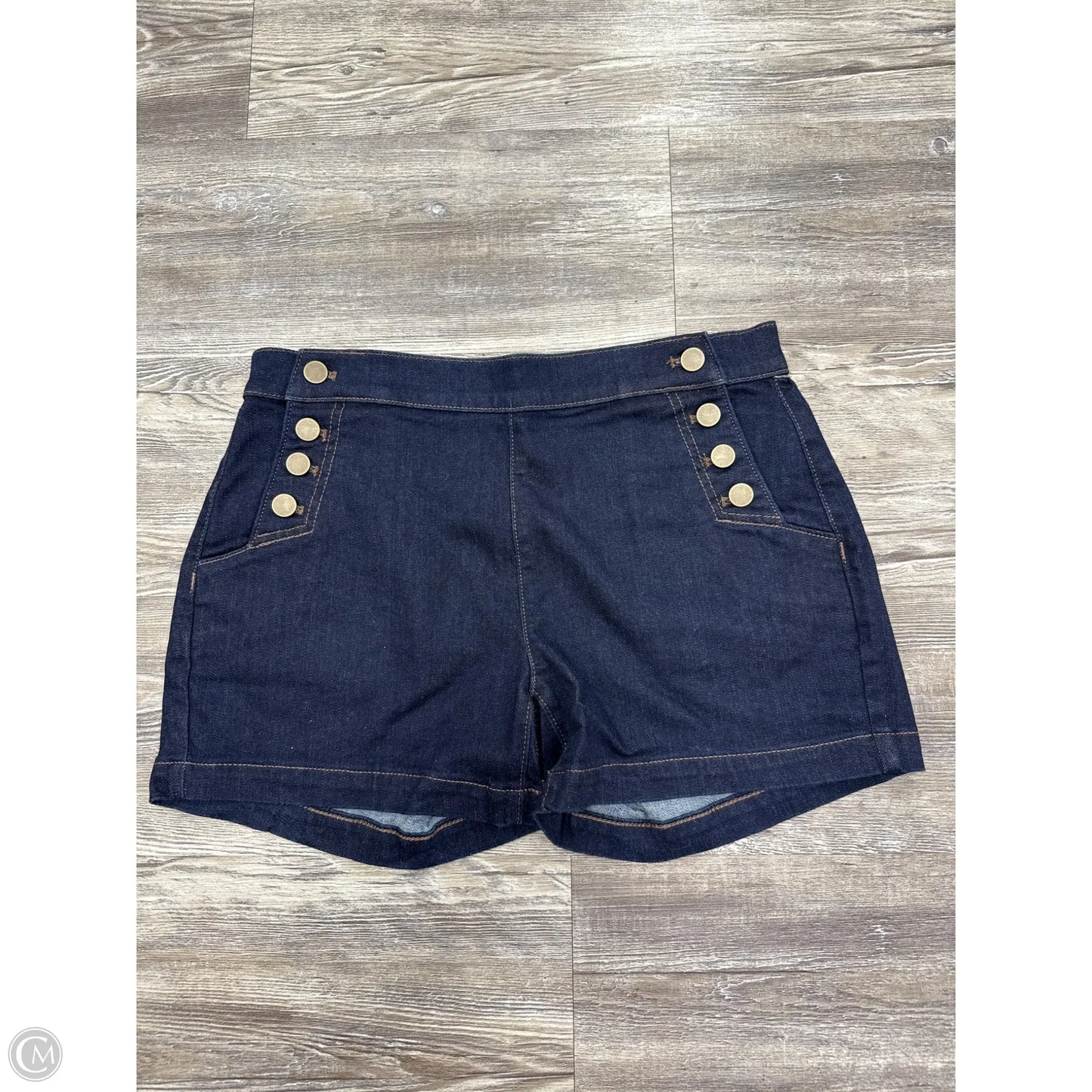 Shorts By Loft In Blue Denim, Size: 0