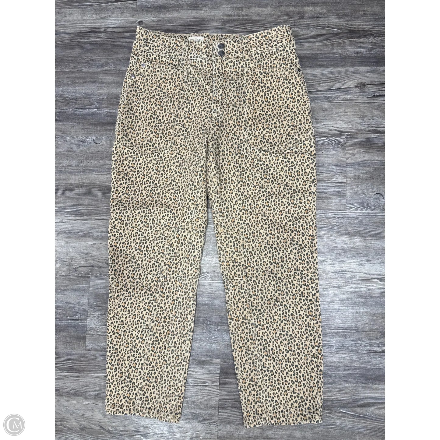 Jeans Straight By Pilcro In Animal Print, Size: 6