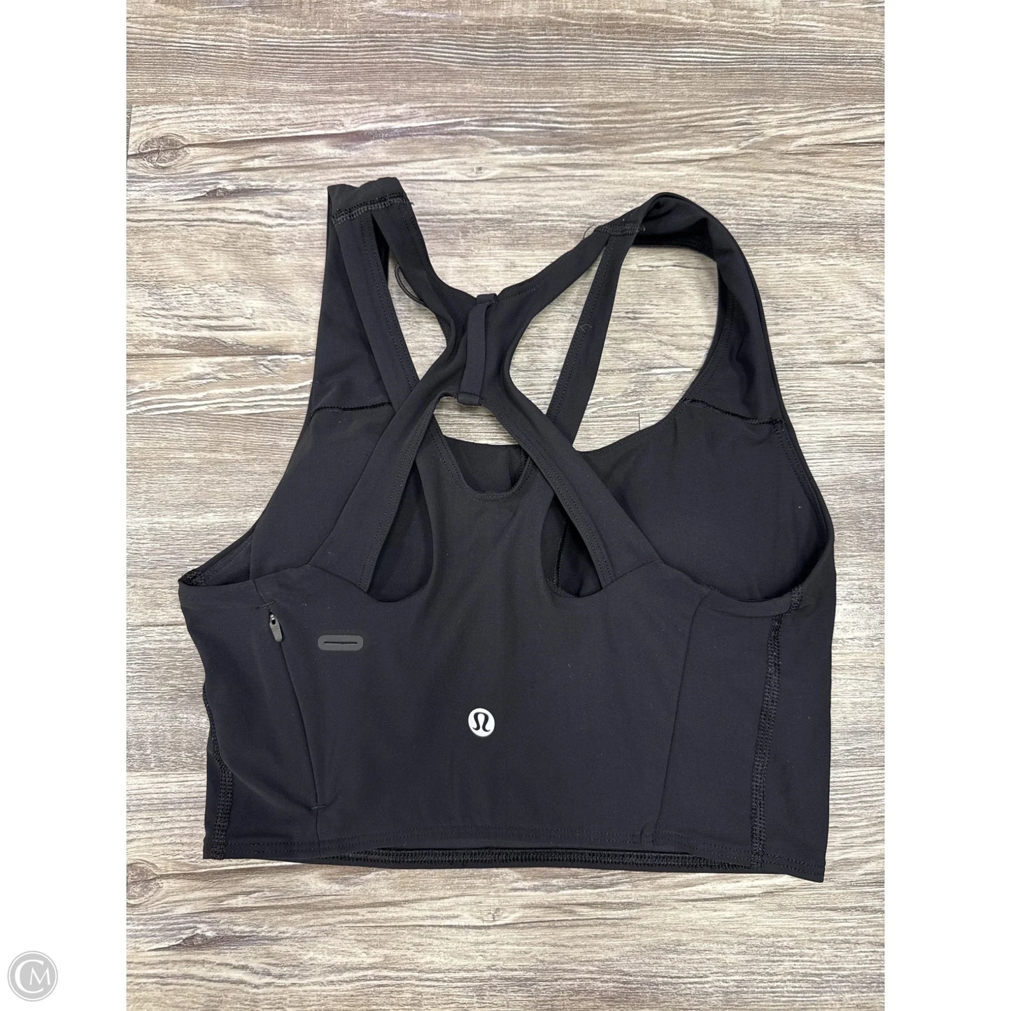 Athletic Tank Top By Lululemon In Black, Size: S