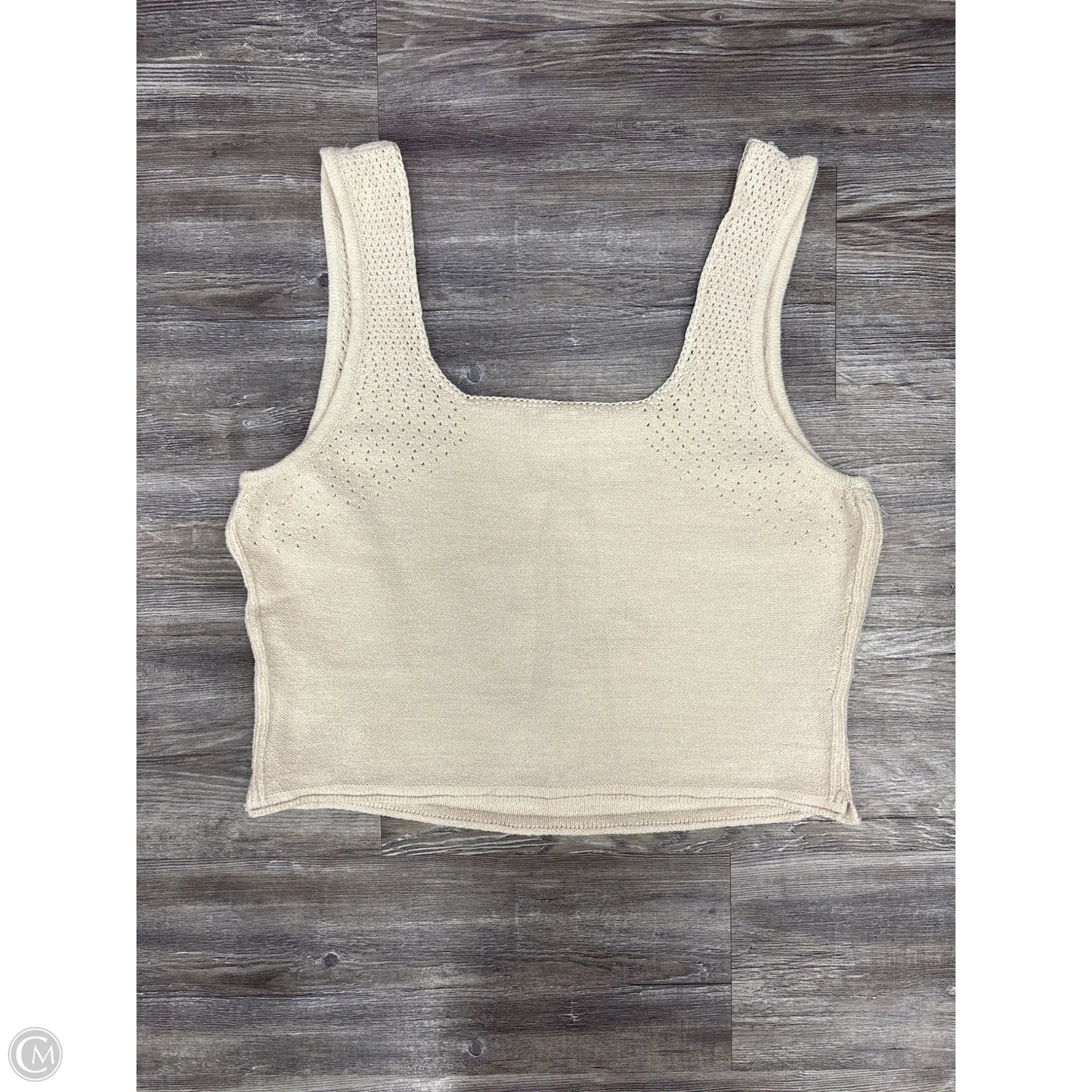 Top Sleeveless By Pilcro In Cream, Size: Xl