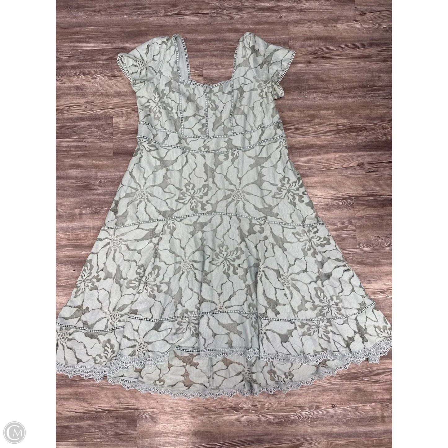 Dress Party Long By Anthropologie In Blue, Size: 18