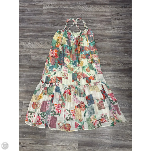 Dress Casual Maxi By Anthropologie In Multi-colored, Size: S