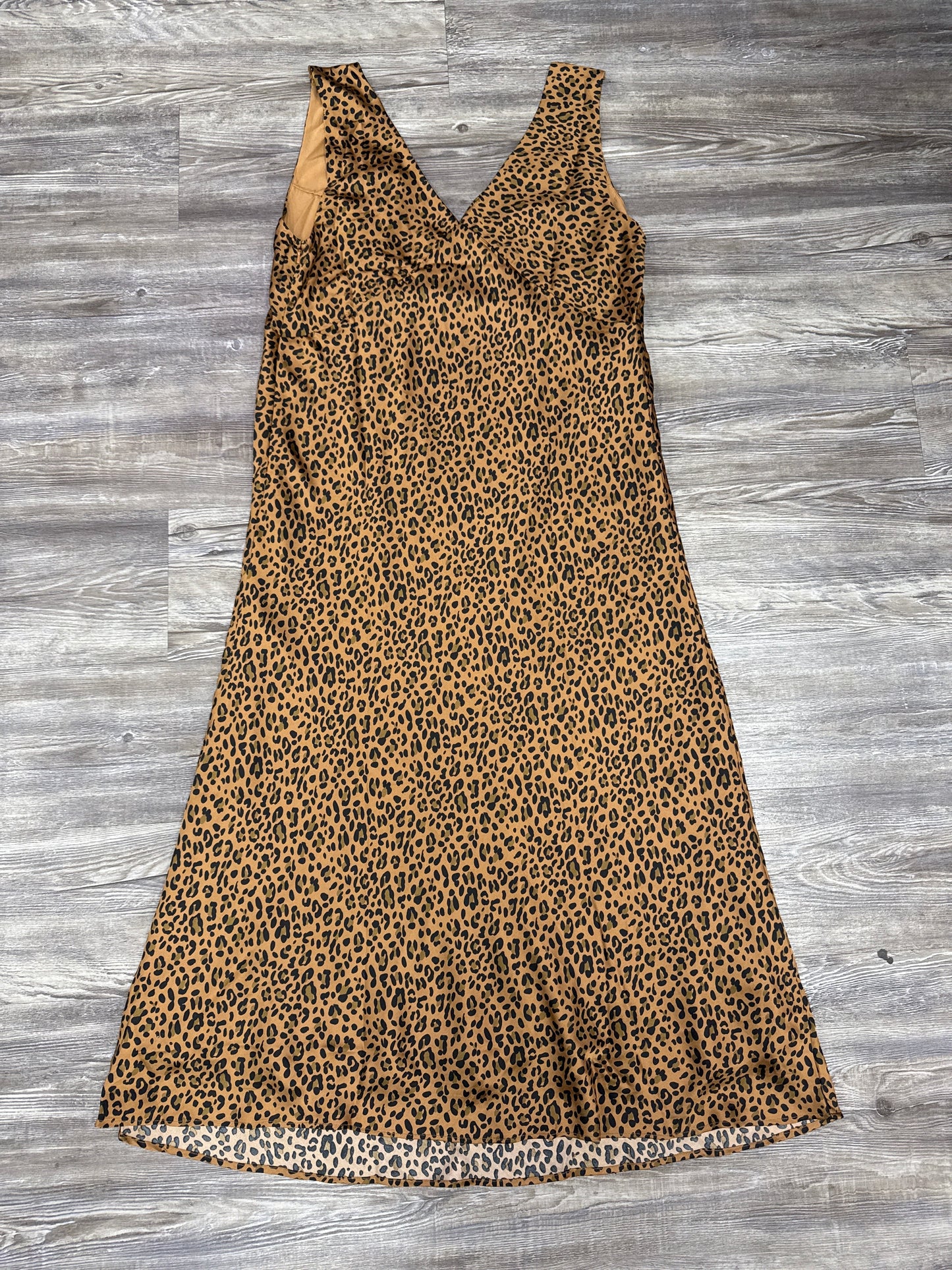 Dress Casual Maxi By American Eagle In Animal Print, Size: Xl