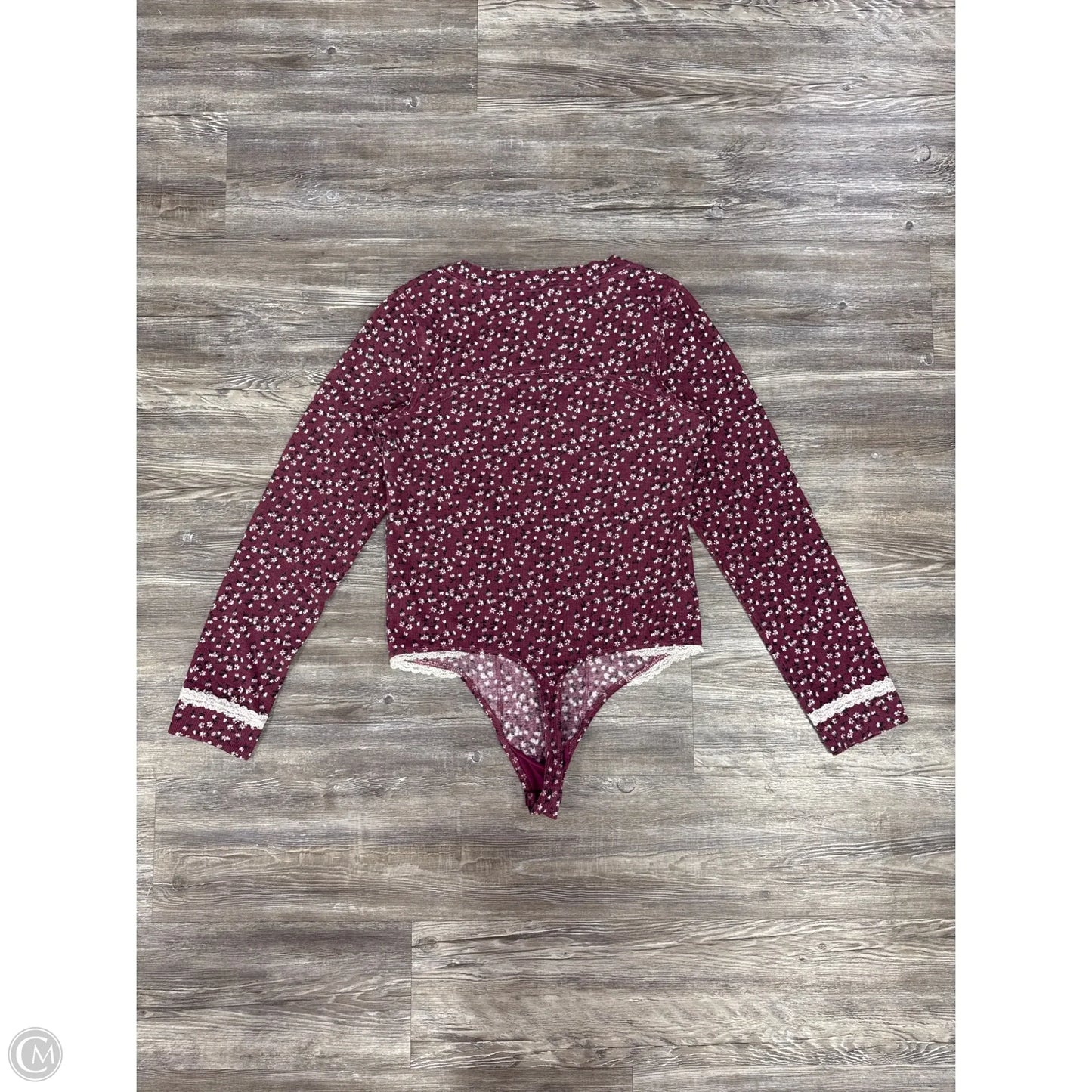 Bodysuit By Free People In Purple, Size: Xl