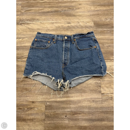 Shorts By Levis In Blue Denim, Size: 10