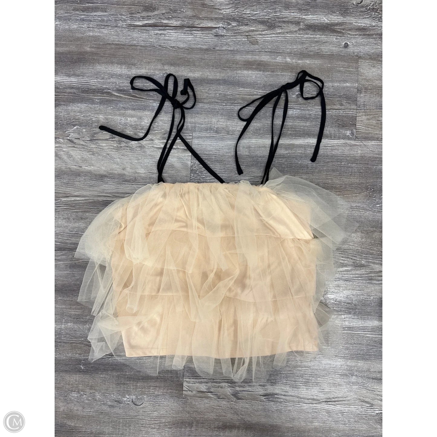Top Sleeveless By Sunday In Brooklyn In Beige, Size: M