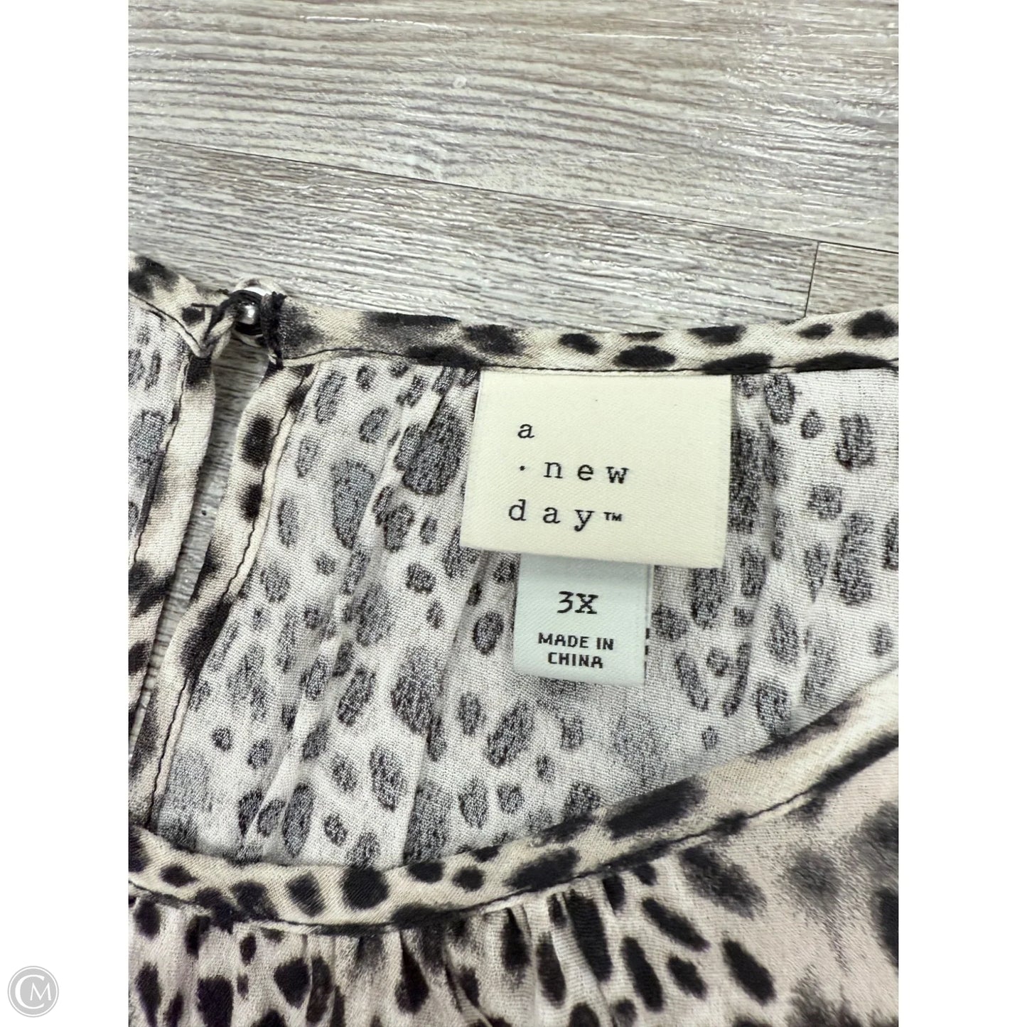 Dress Casual Maxi By A New Day In Animal Print, Size: 3x