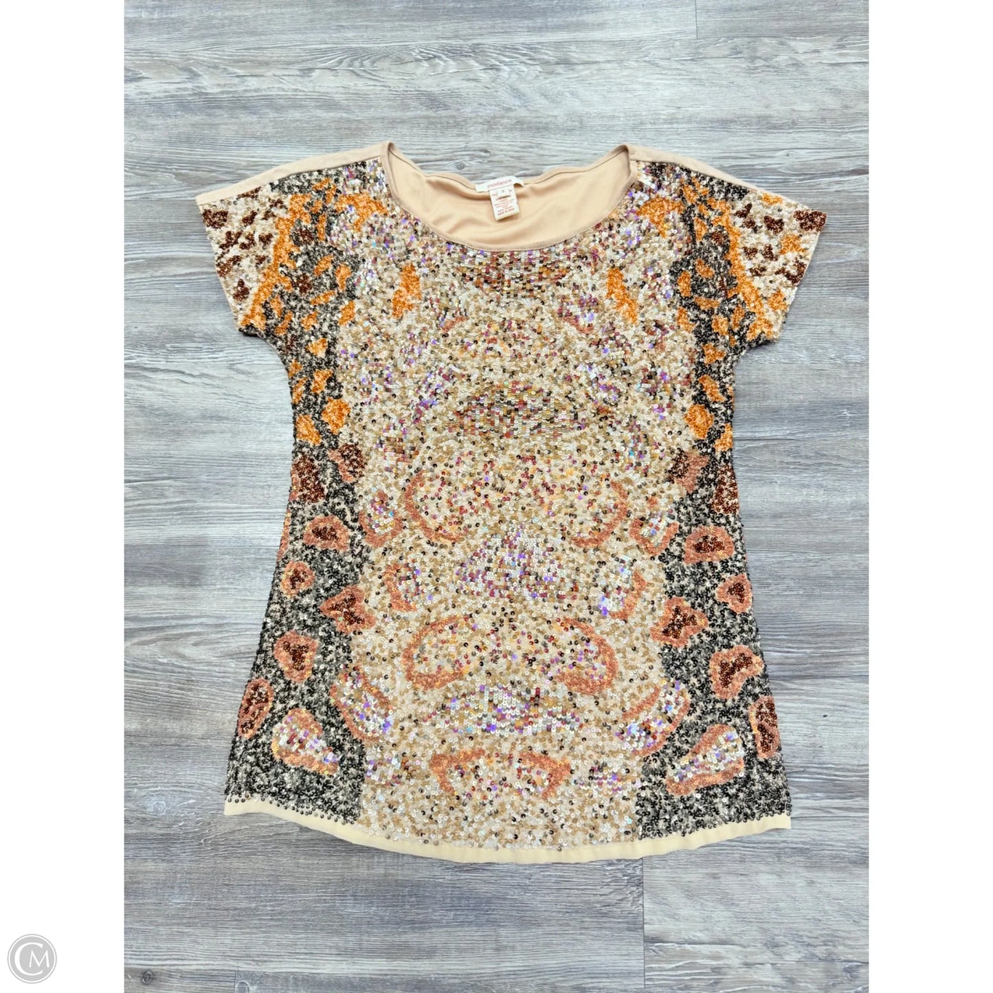 Top Short Sleeve By Sundance In Multi-colored, Size: S