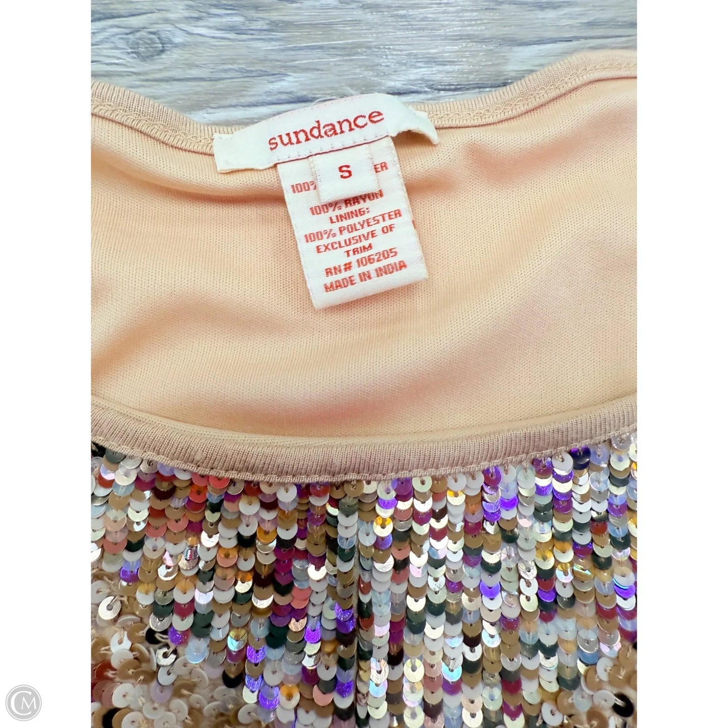 Top Short Sleeve By Sundance In Multi-colored, Size: S