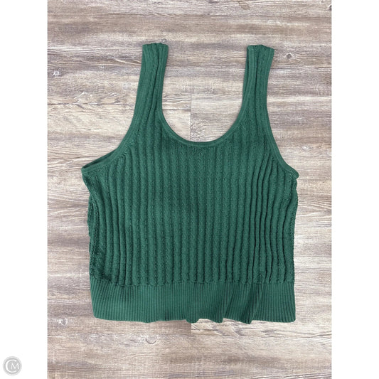Top Sleeveless Basic By Talbots In Green, Size: 2x