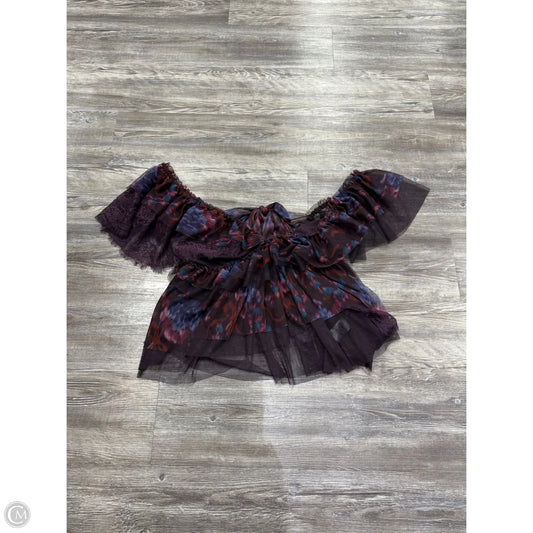 Top Sleeveless By Anthropologie In Purple, Size: Xl