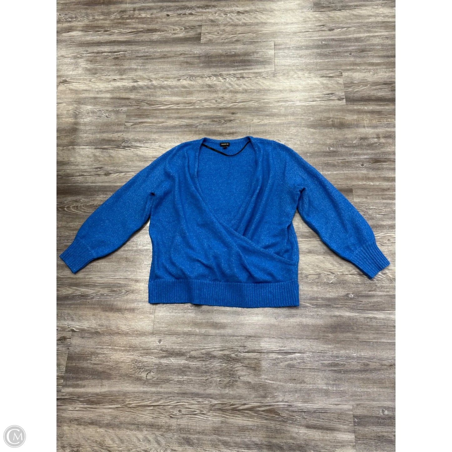 Sweater By Torrid In Blue, Size: L