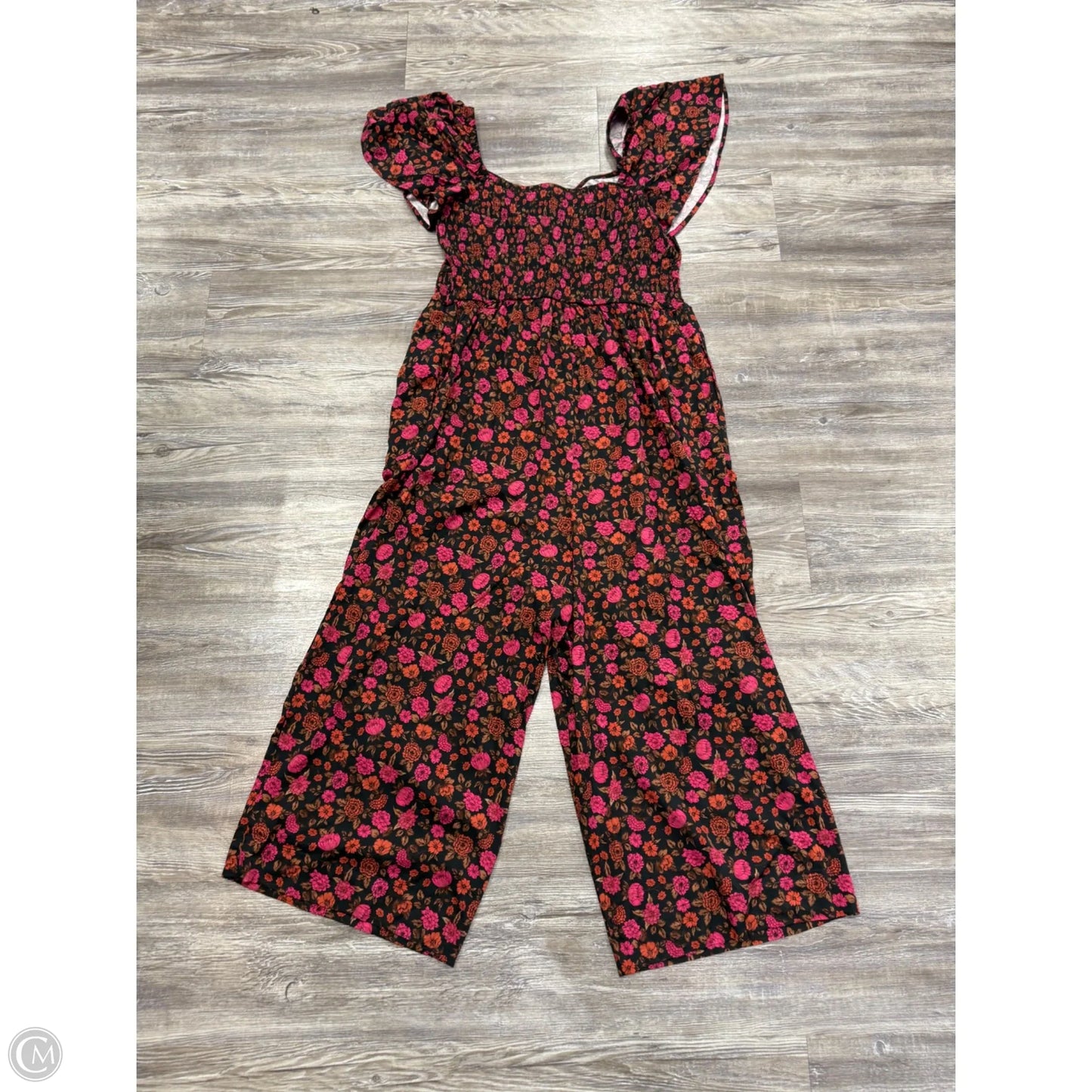 Jumpsuit By Torrid In Floral Print, Size: L