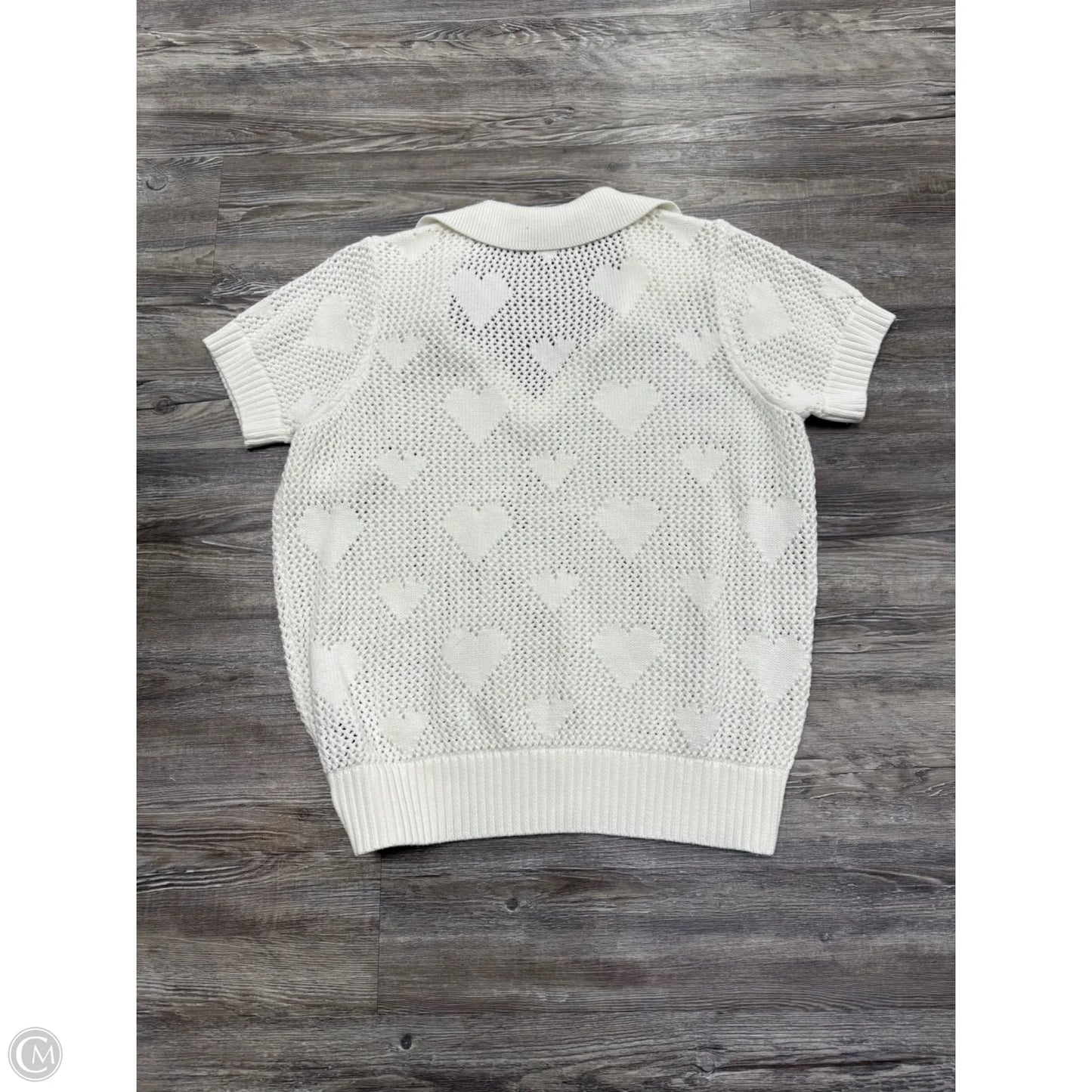 Sweater By Torrid In White, Size: 1x