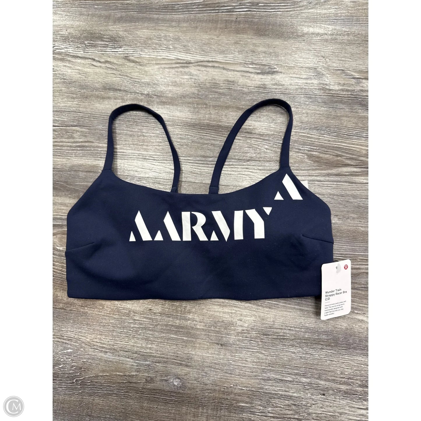 Athletic Bra By Lululemon In Navy, Size: 6