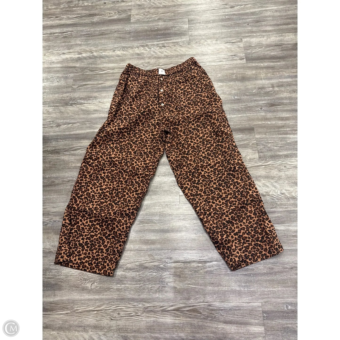 Pants Other By Anthropologie In Animal Print, Size: L