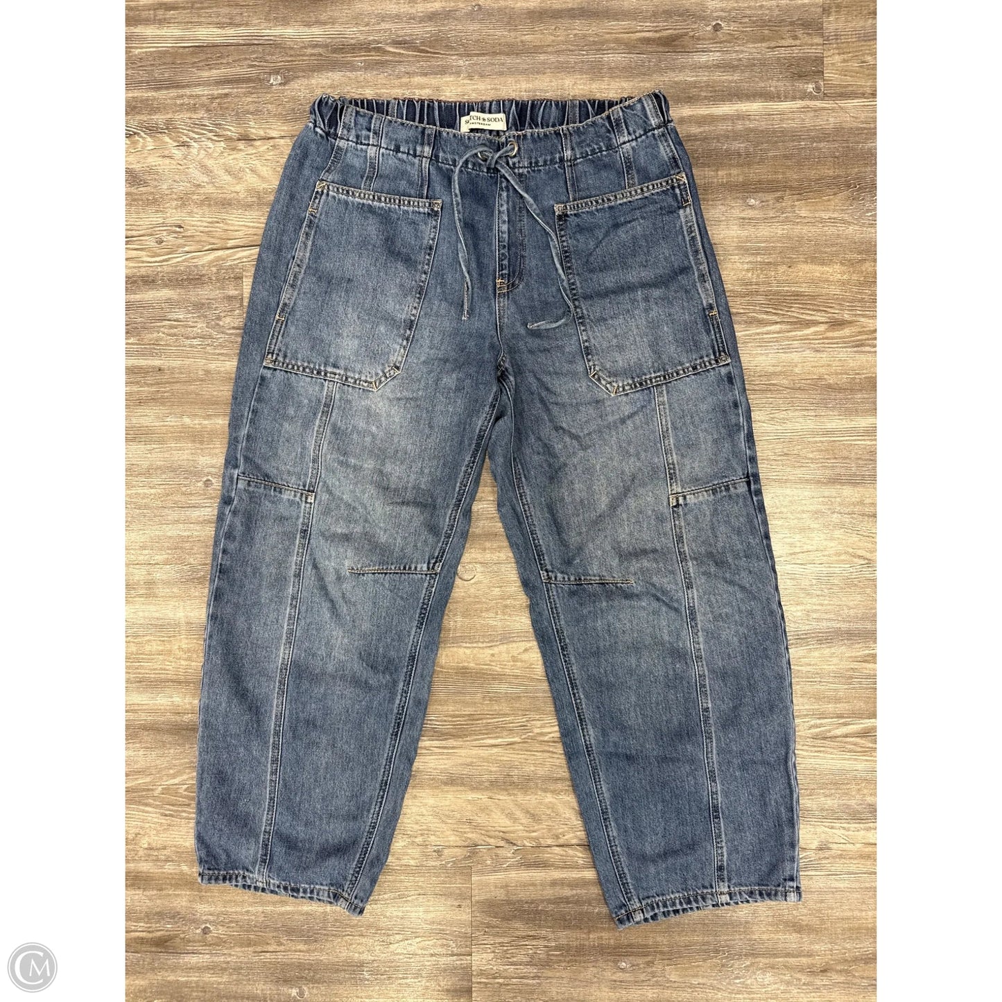 Jeans Straight By Scotch & Soda In Blue Denim, Size: 6