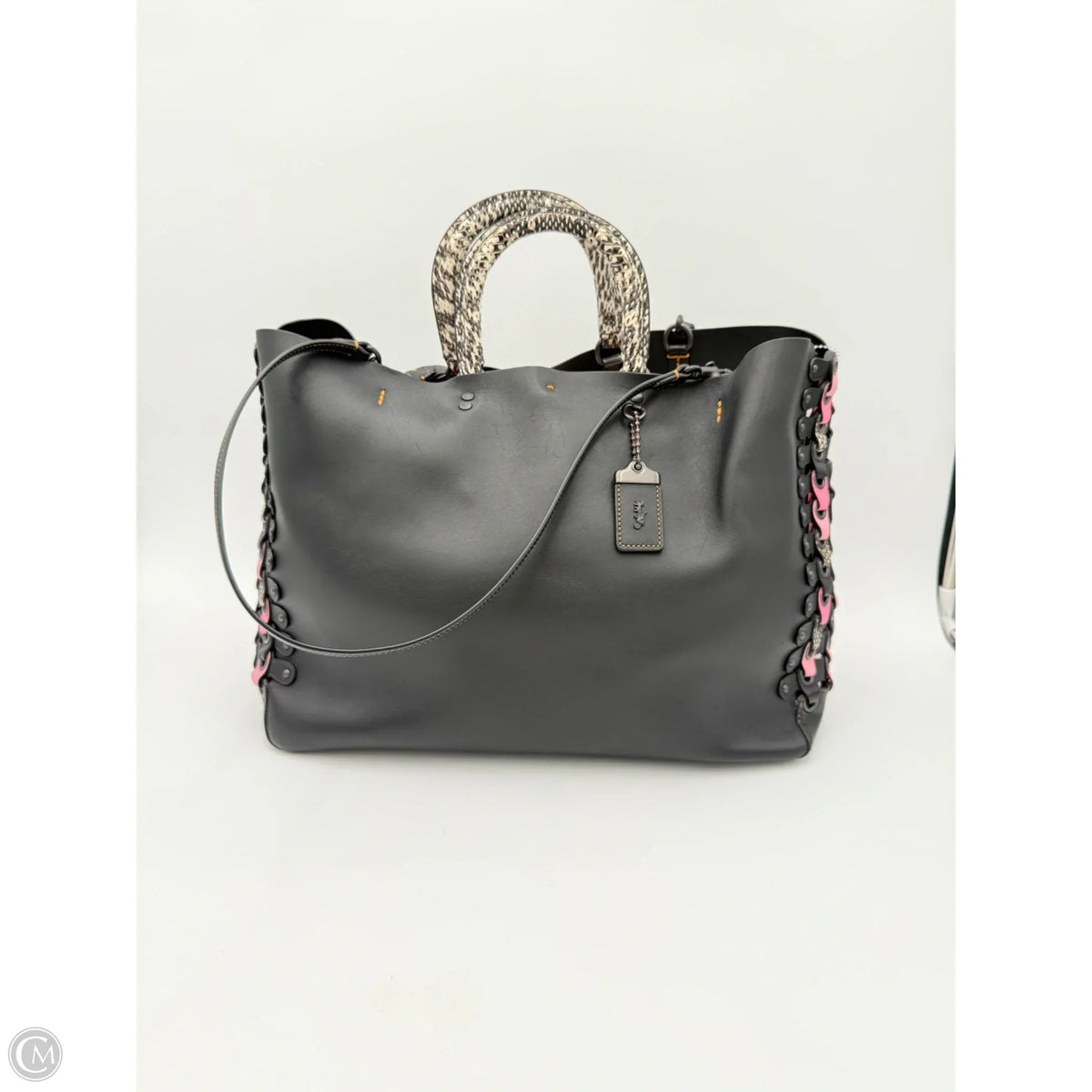 Handbag Designer By Coach, Size: Large