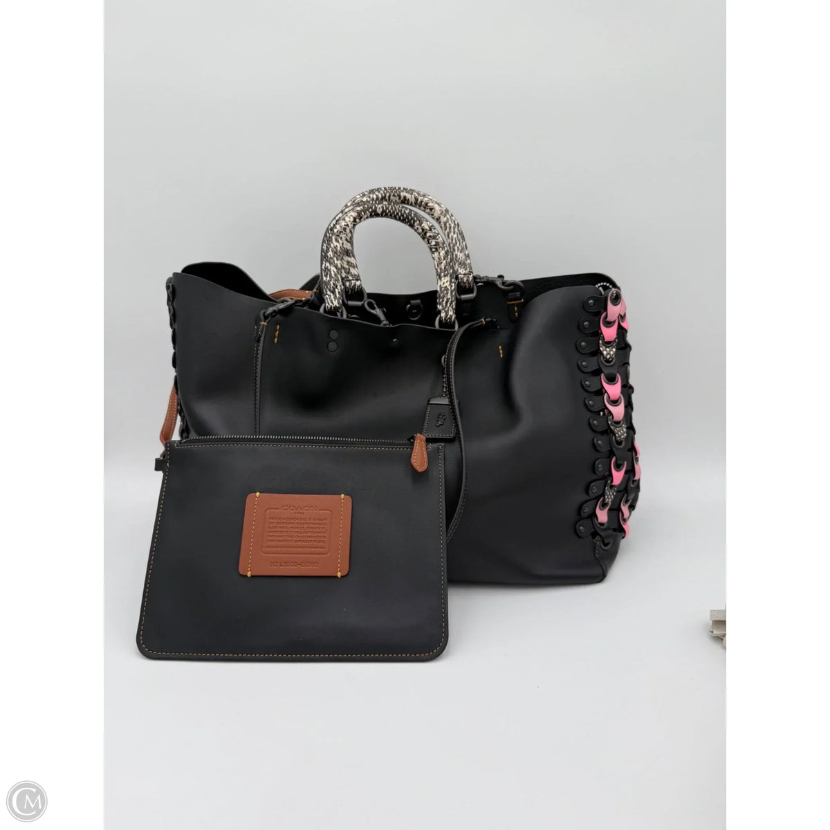 Handbag Designer By Coach, Size: Large